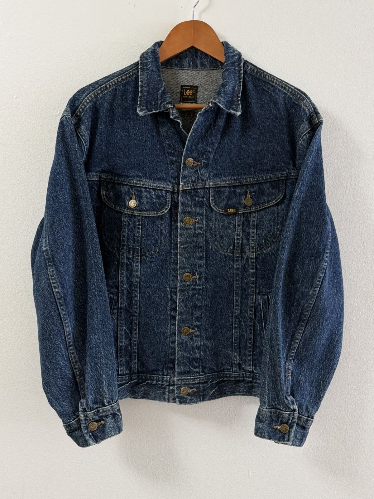 Lee Lee Riders Blue Denim Men’s Jacket Size US M / EU 48-50 / 2 - 1 Thumbnail
