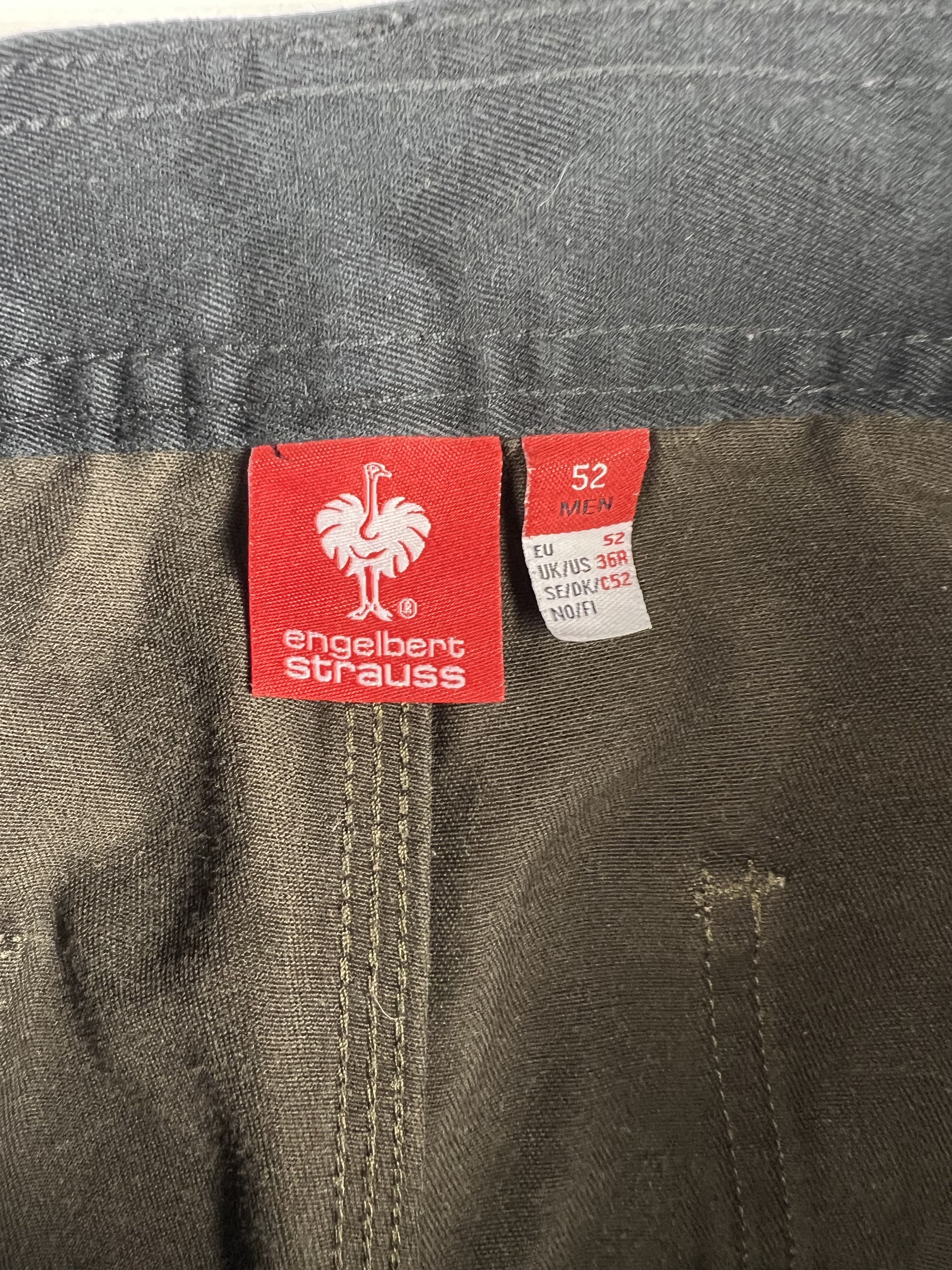 Carhartt × Vintage Vintage Engelbert Strauss Cargo Shorts 52 Size US 36 / EU 52 - 5 Thumbnail