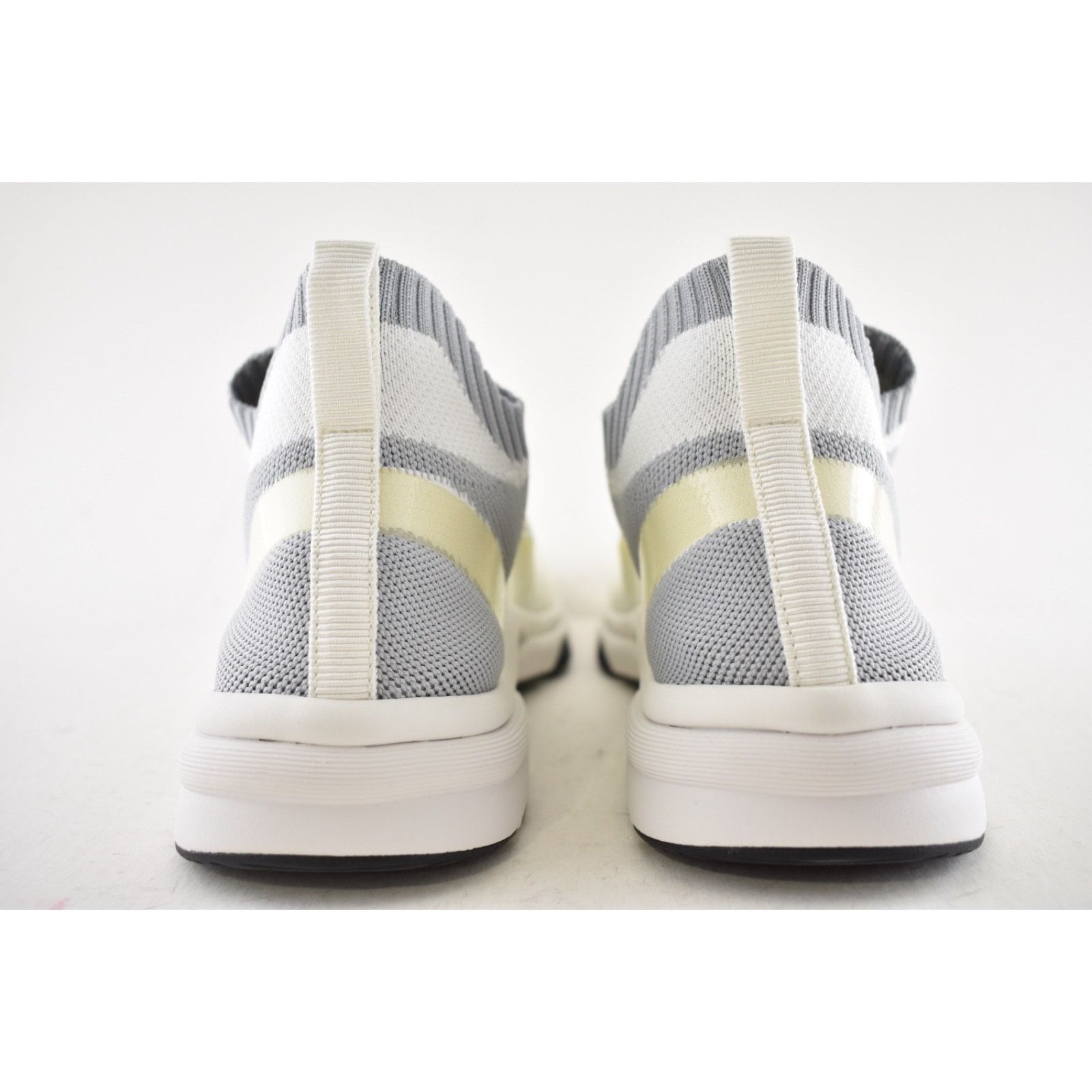 Chanel Chanel 22C Mens White Grey Knit Trainer Sneaker 44 11 Size US 11 / EU 44 - 11 Thumbnail
