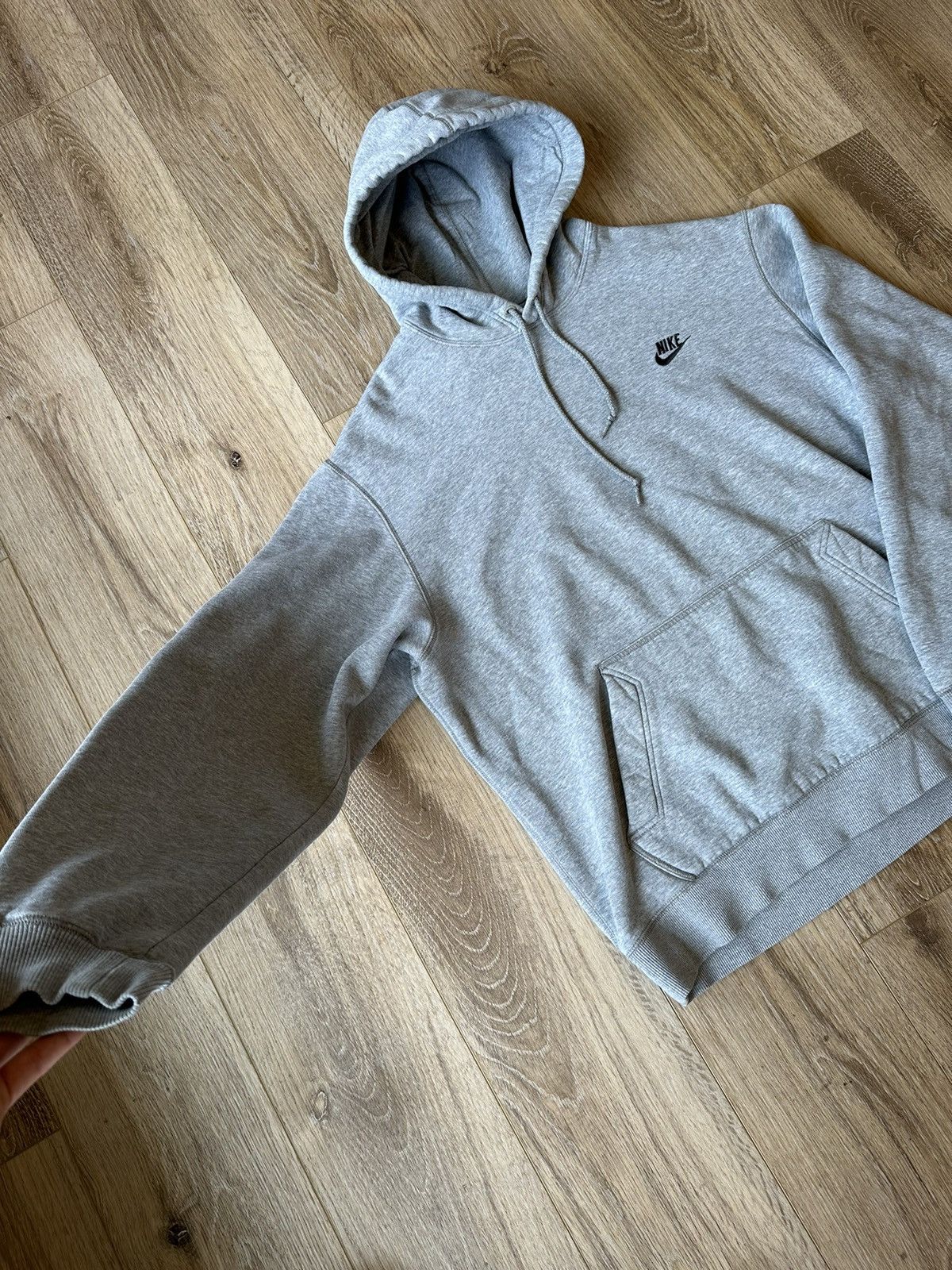 Nike × Vintage Vintage Y2K Nike Hoodie Sweatshirt Skate Grunge Size US L / EU 52-54 / 3 - 3 Thumbnail