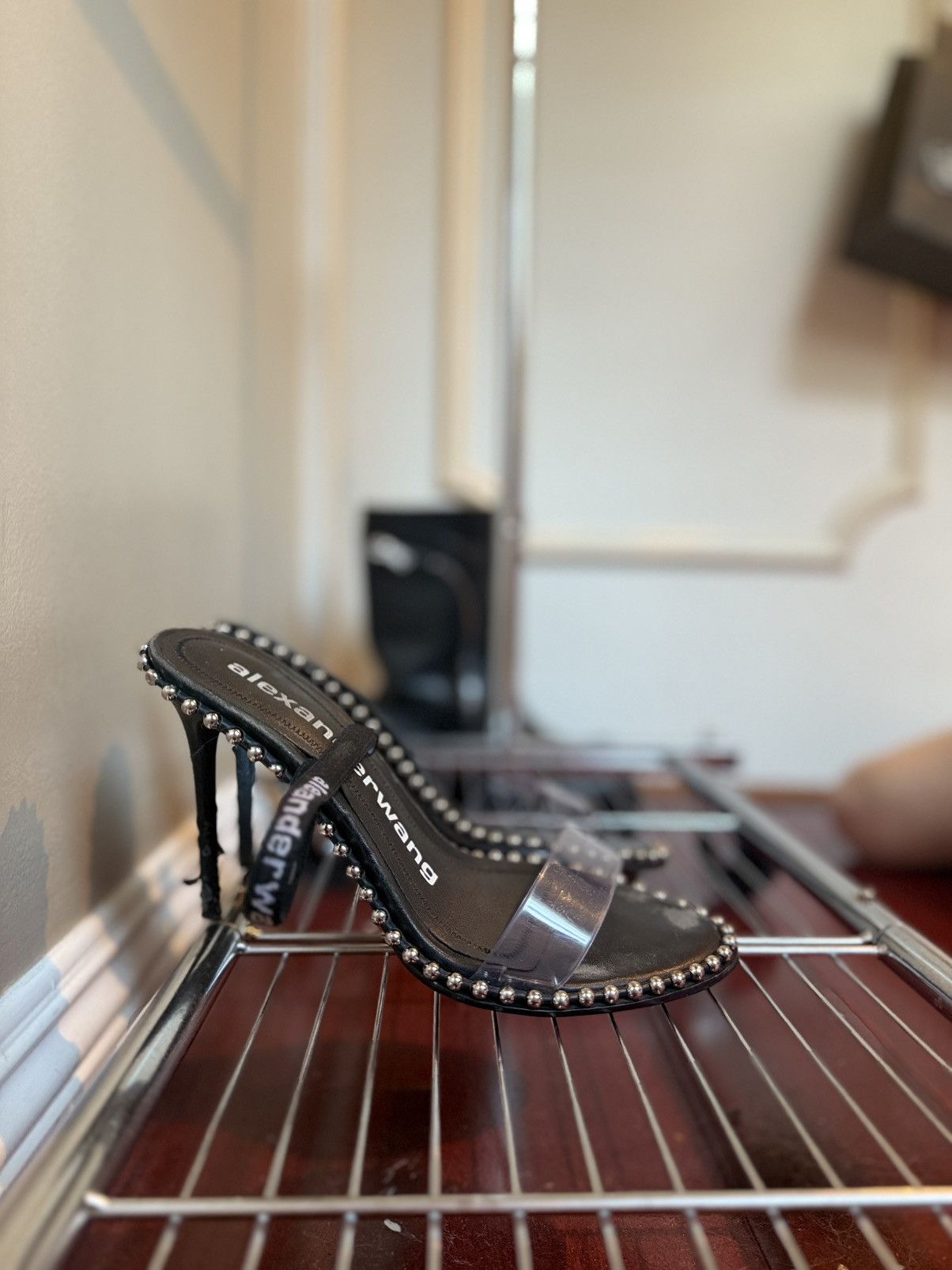 Alexander Wang alexander wang "nova" studded heels Size US 8 / IT 38 - 1 Thumbnail