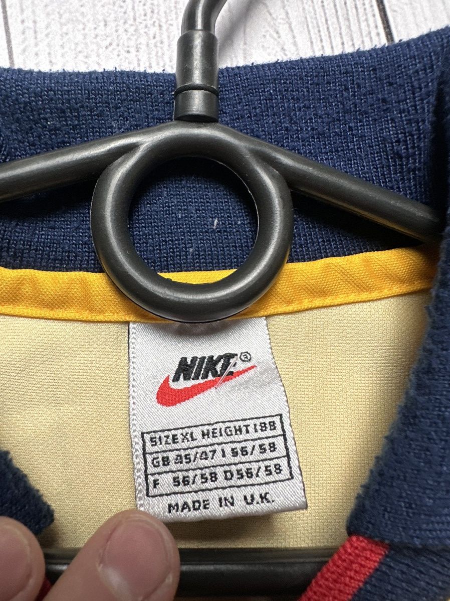 Vintage Vintage Nike Arsenal soccer jersey Champions 1998 XL yellow Size US XL / EU 56 / 4 - 6 Thumbnail