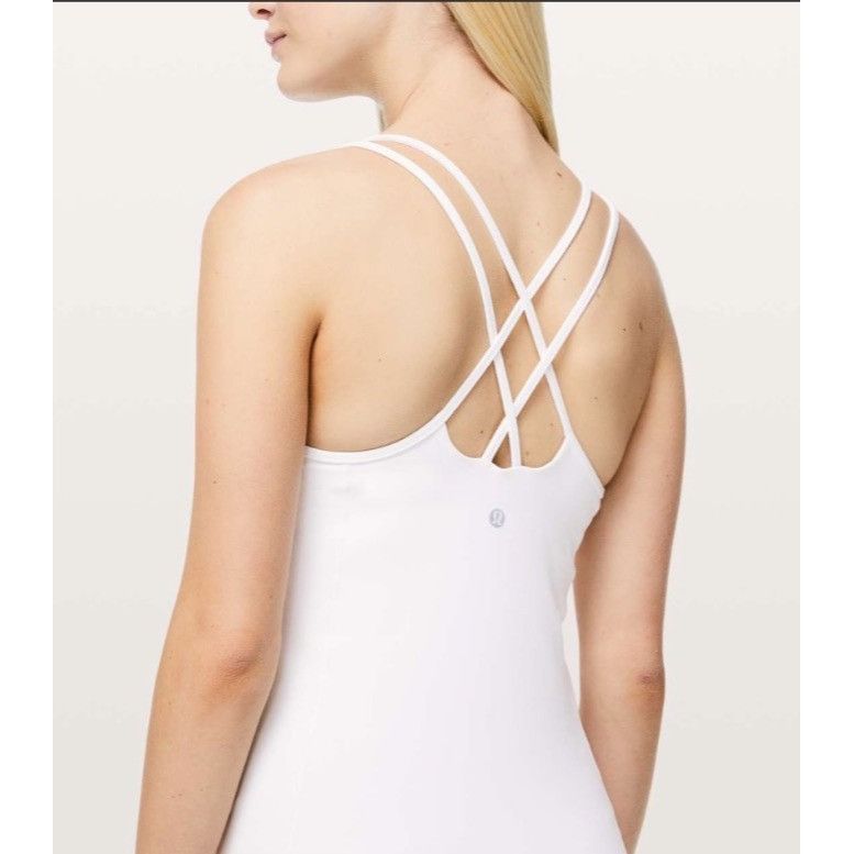 Lululemon Lululemon Free To Be Tank *NuluWhite Size 6 Size M / US 6-8 / IT 42-44 - 1 Thumbnail