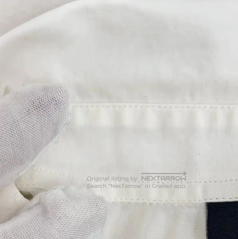 Alexander McQueen Alexander McQueen White Cotton Long Sleeve Shirt . Size US L / EU 52-54 / 3 - 9 Thumbnail