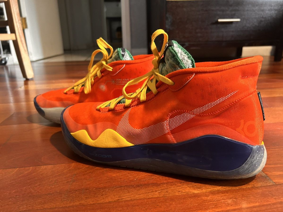 Nike Jaren Jackson Jr’s CUSTOM KD12 Nike’s (Memphis Grizzlies) Size US 13 / EU 46 - 1 Thumbnail