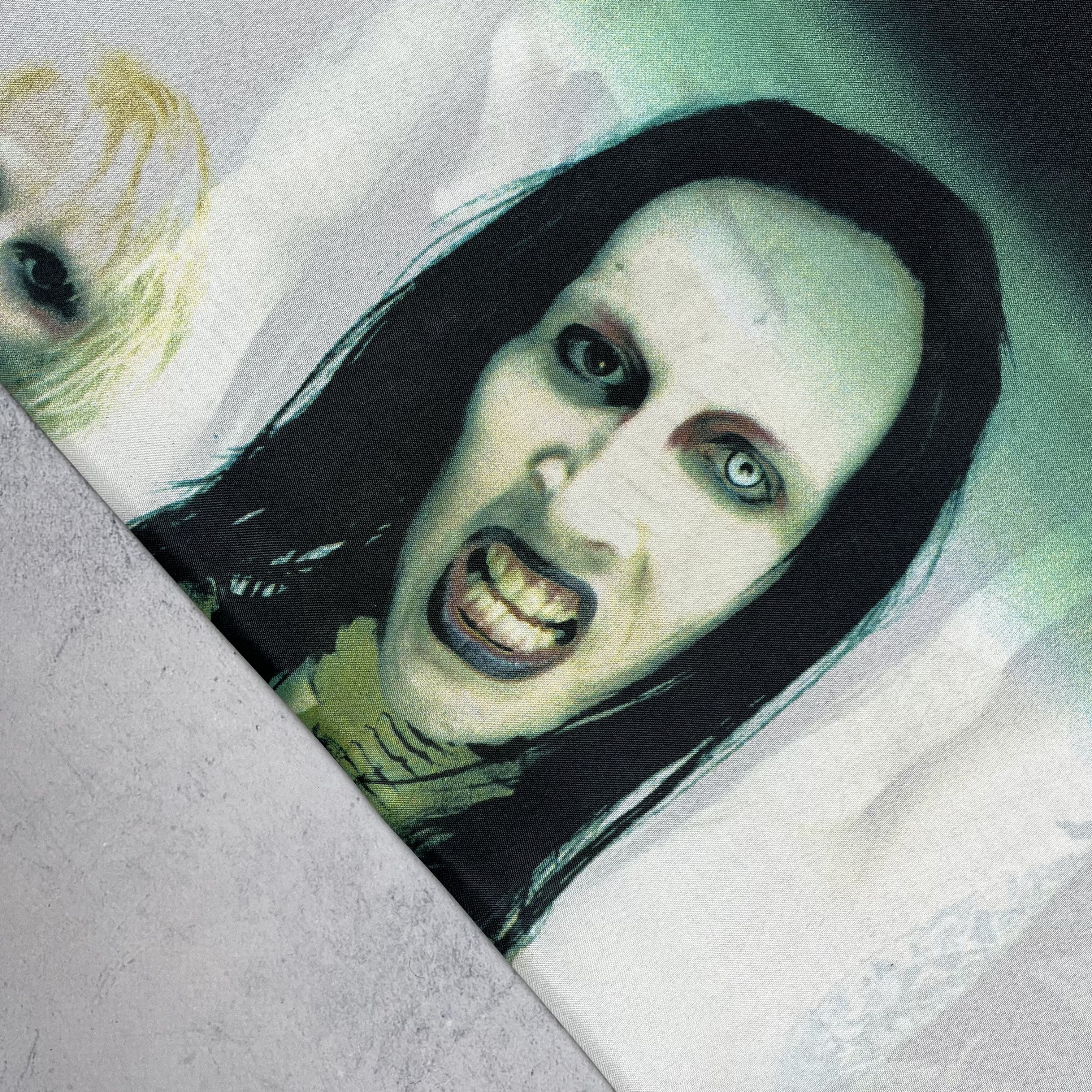 Band Tees Vintage Marilyn Manson Rock Band Poster Flag Tapestry 2001 Size ONE SIZE - 11 Thumbnail