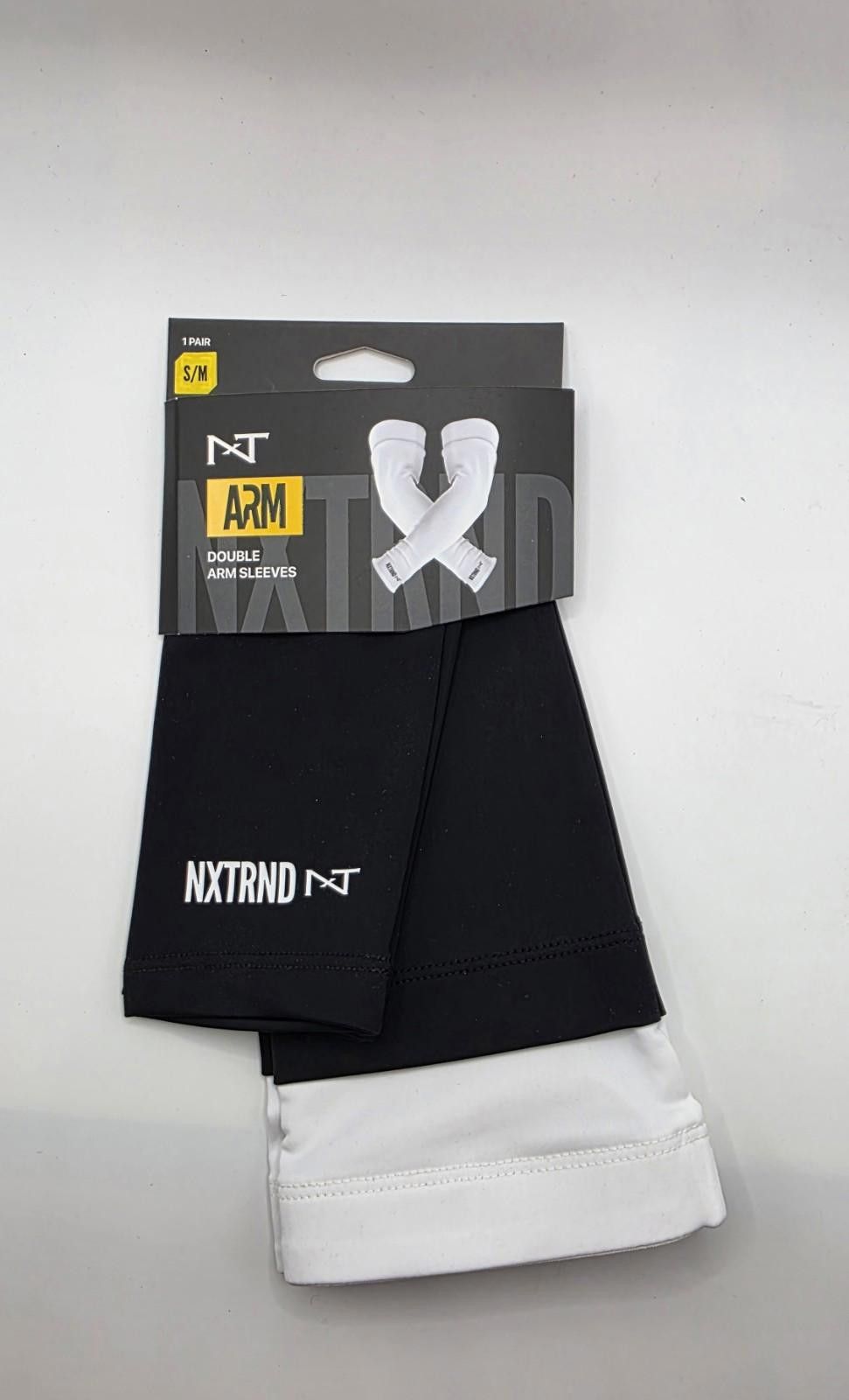 Other NXTRND Double Arm Sleeves Two Tone Black Small Medium Size ONE SIZE - 1 Thumbnail