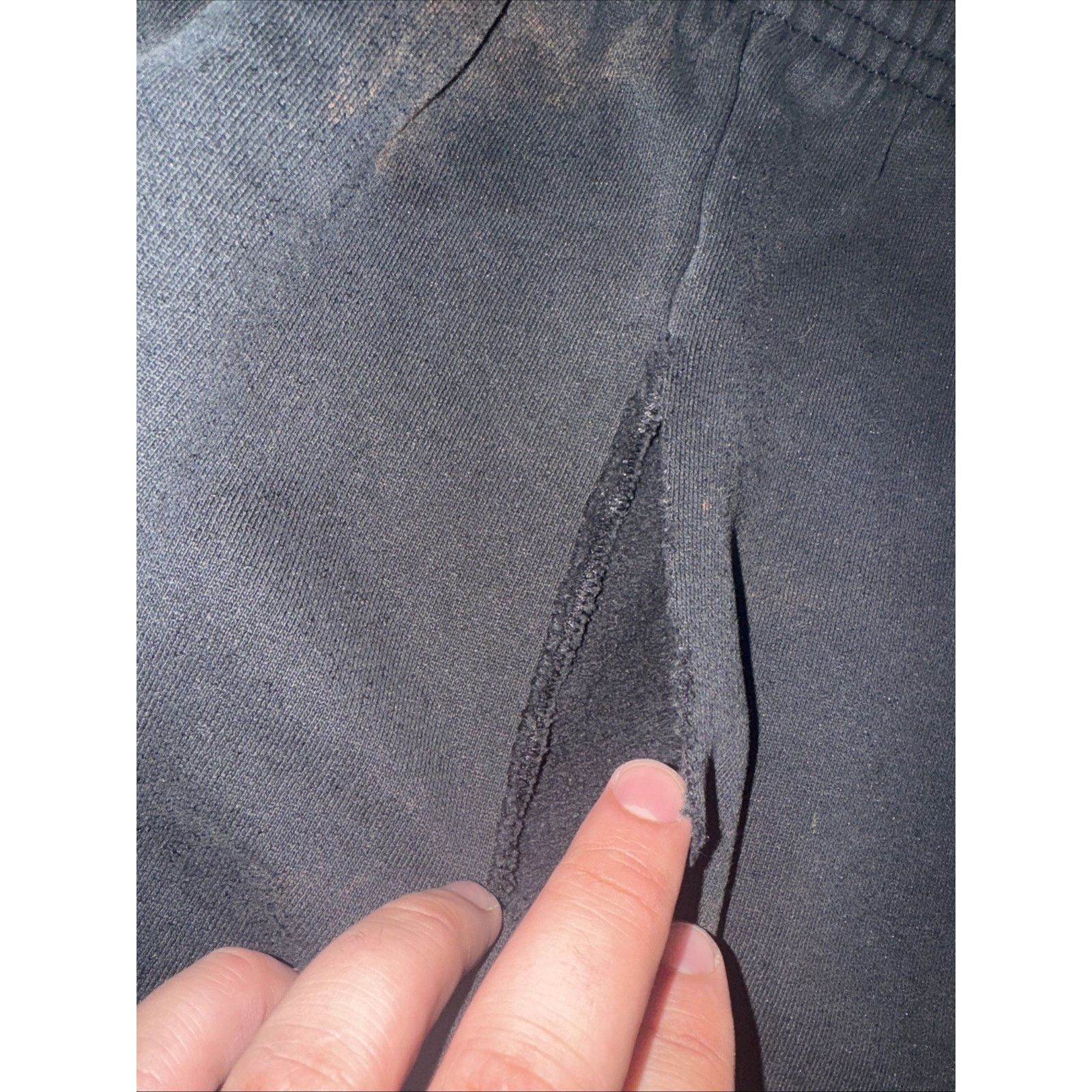 Nike × Vintage Vintage Nike Sweatpants Black USA Made Men’s 32x30 Size US 32 / EU 48 - 6 Thumbnail
