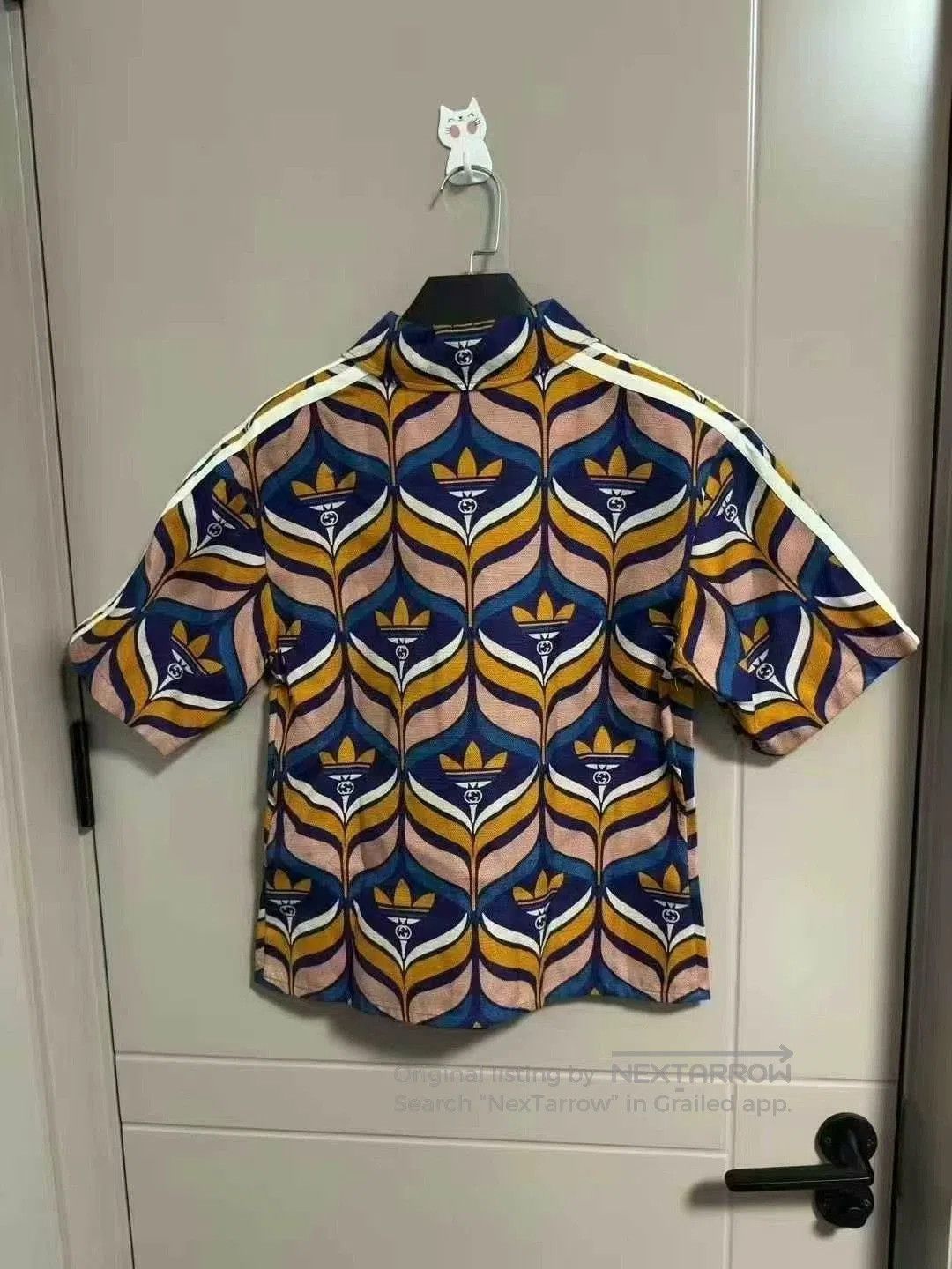 Gucci gucci x adidas short sleeve shirt. Size US M / EU 48-50 / 2 - 2 Thumbnail