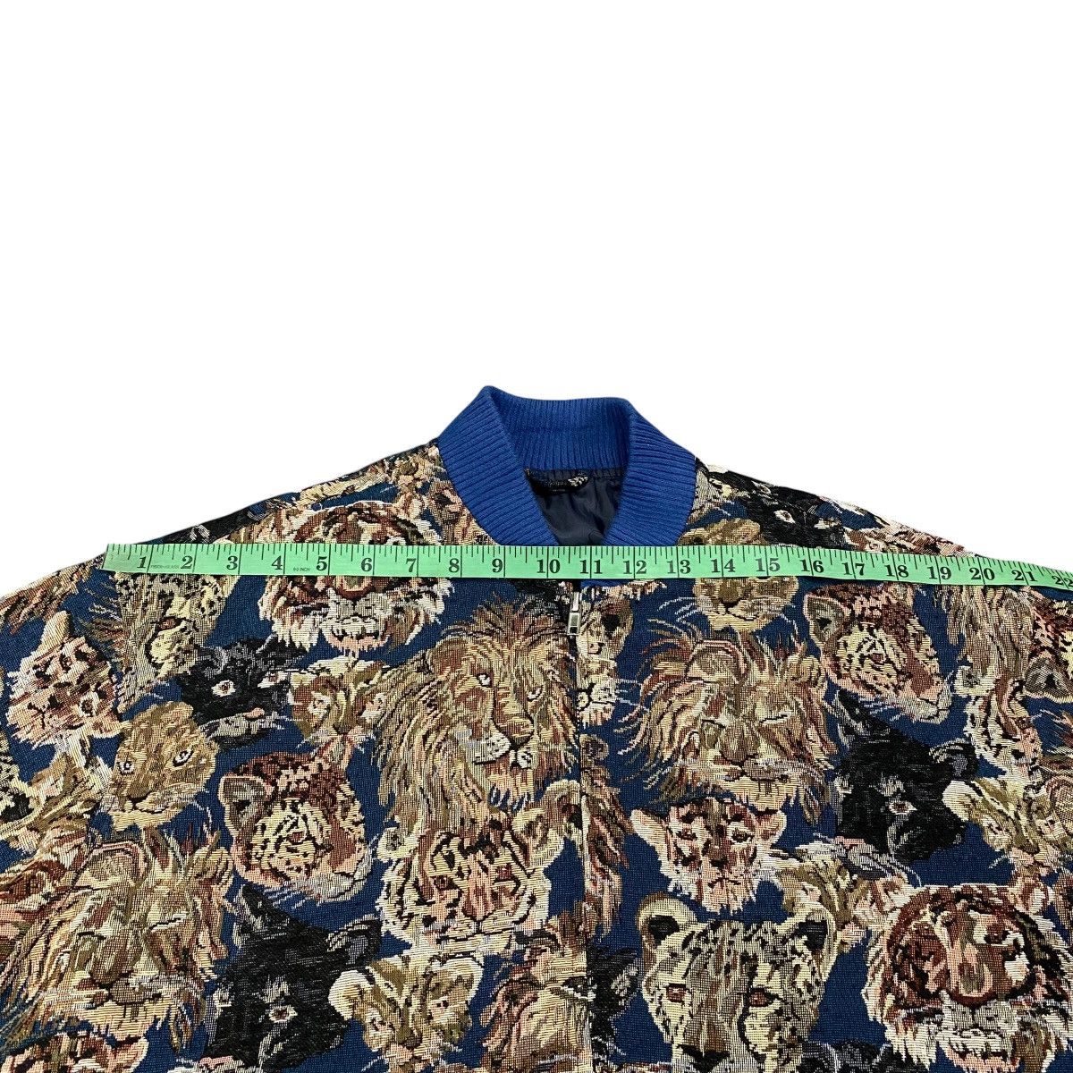 Japanese Brand Vintage Goblan Panther Lion Full Print Bomber Jacket Size US L / EU 52-54 / 3 - 17 Thumbnail
