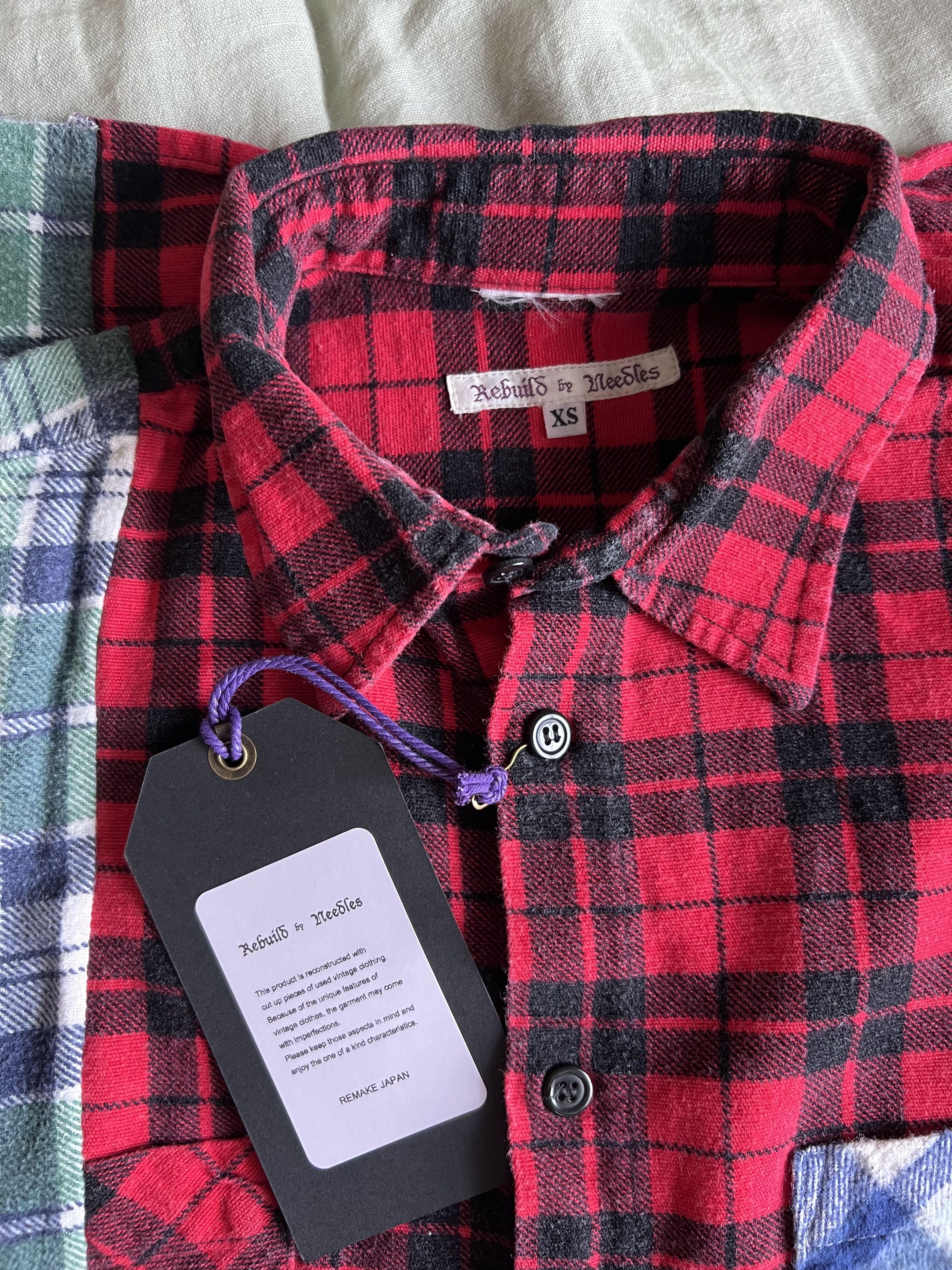 Needles Needles Rebuild 7 Cuts Flannel Size US XS / EU 42 / 0 - 8 Thumbnail