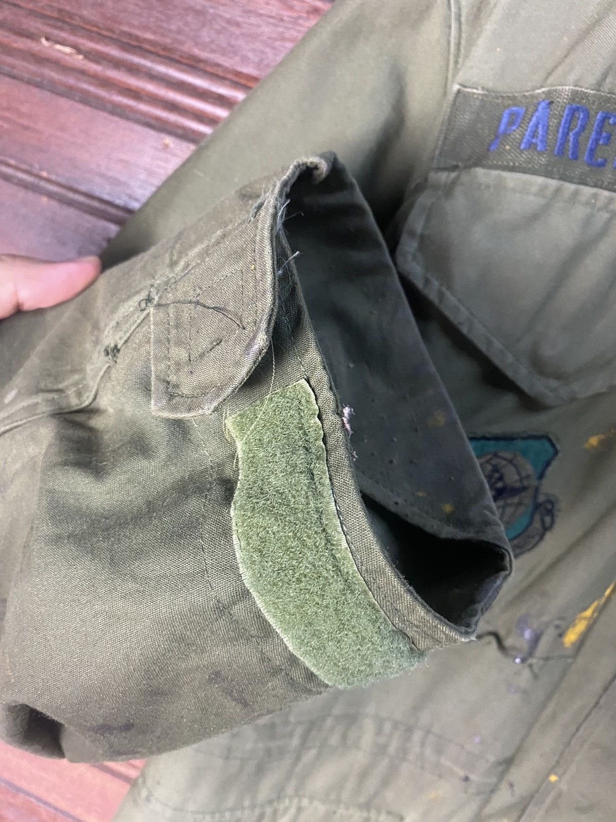 Vintage Vintage 80s Army OG 107 Jacket Size US S / EU 44-46 / 1 - 6 Thumbnail