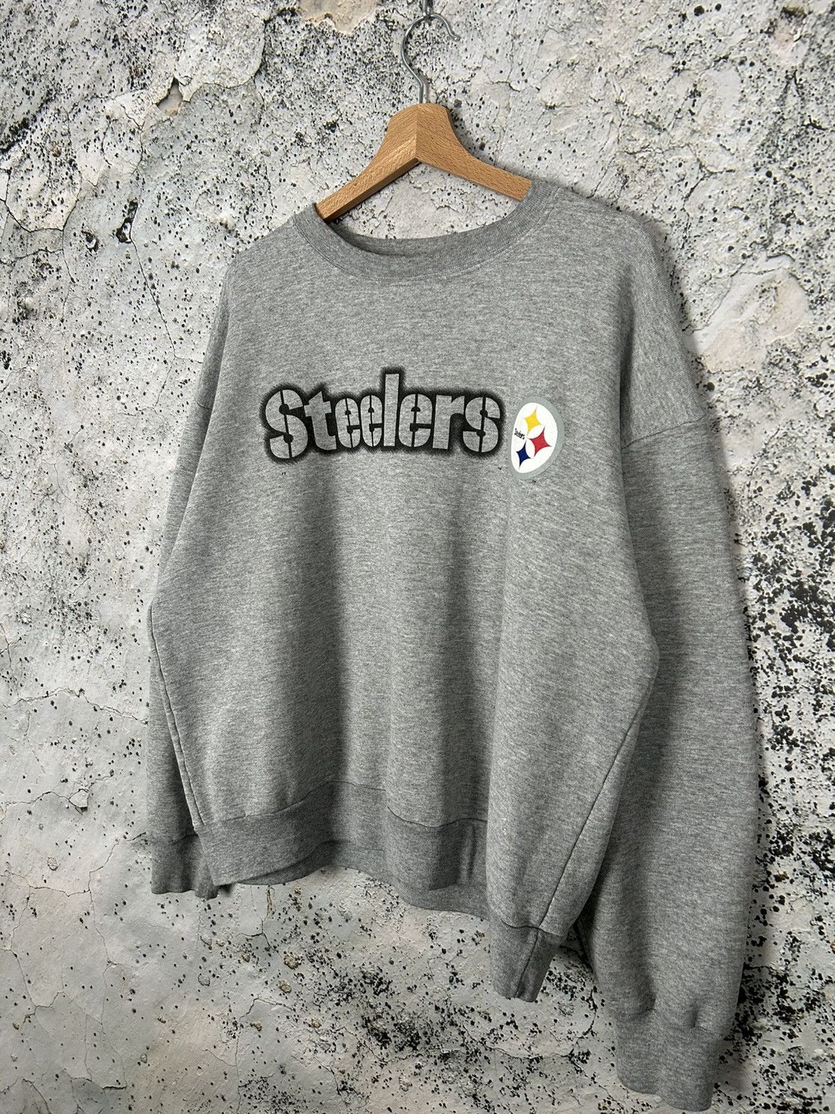Majestic Vintage Majestic Steelers NFL Crewneck 90s Sport Size US XL / EU 56 / 4 - 2 Thumbnail