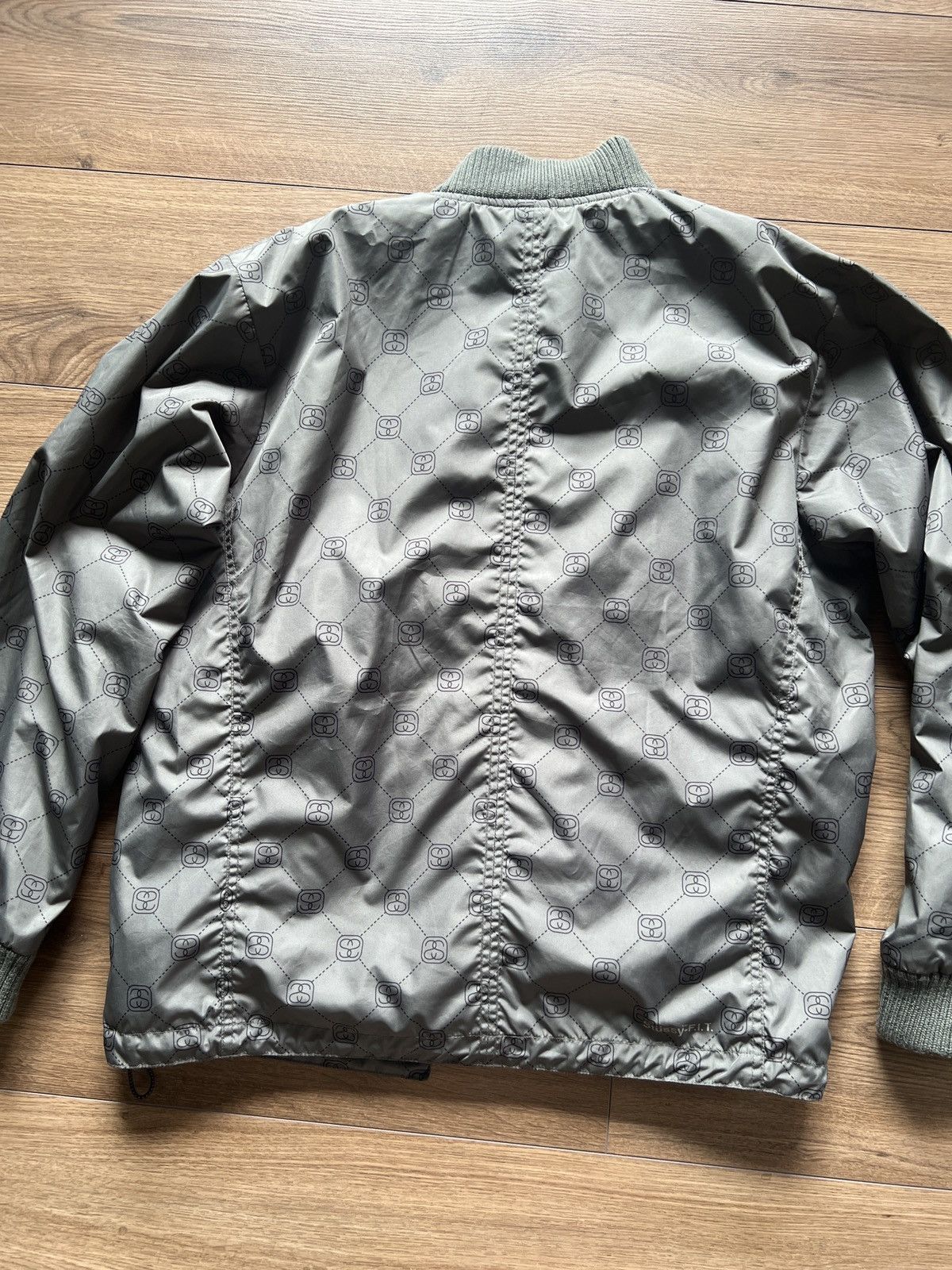 Stussy Vintage Stussy F.I.T. Monogram Jacket Size US M / EU 48-50 / 2 - 6 Thumbnail
