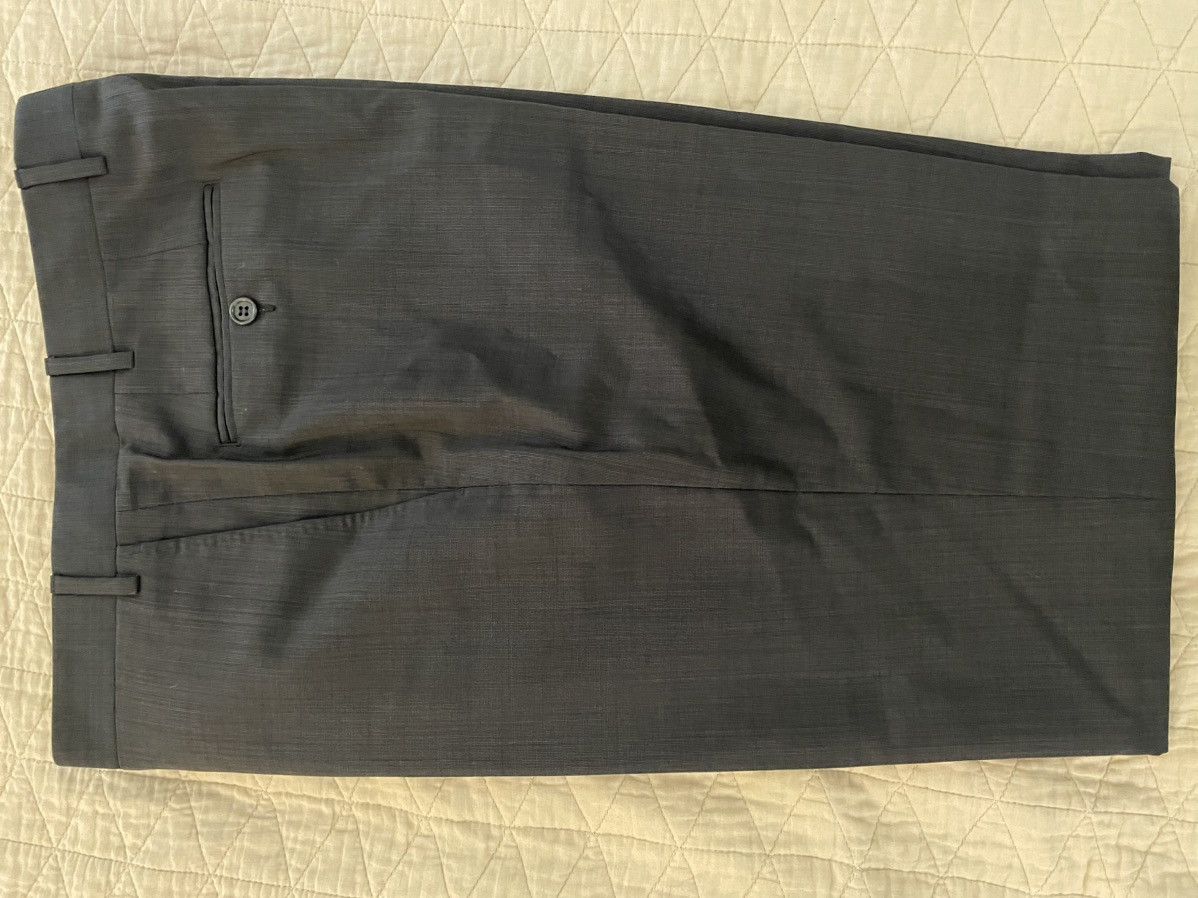 Canali Travel Flat Front Wool Trouser Size 36R - 1 Thumbnail