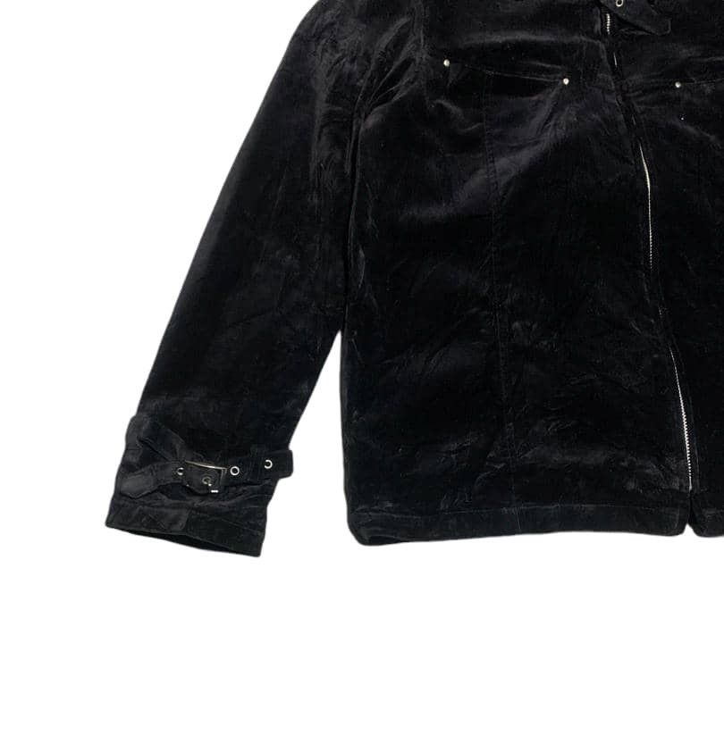 If Six Was Nine Japanese Brand Takaiq.Com Velvet Jacket Size US L / EU 52-54 / 3 - 2 Thumbnail