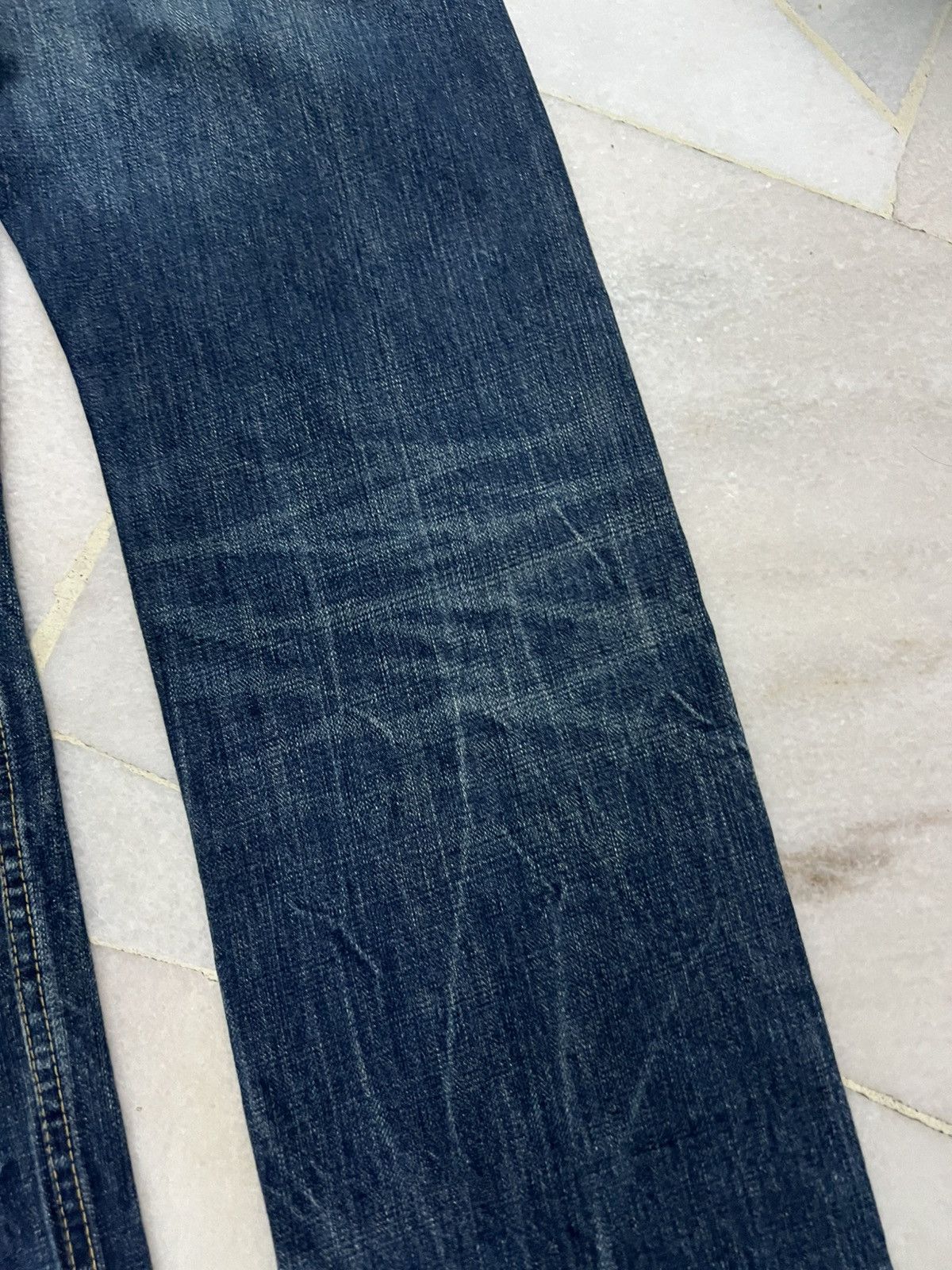 Japanese Brand 💥90’s💥Vintage D.M.G Distressed Jean Very Rare Size US 31 - 15 Thumbnail