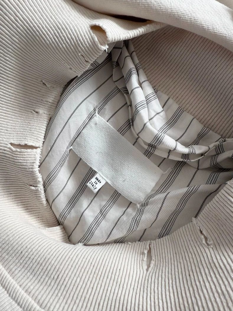 Maison Margiela Maison Margiela Make old striped sweatshirts Size XS / US 0-2 / IT 36-38 - 7 Thumbnail