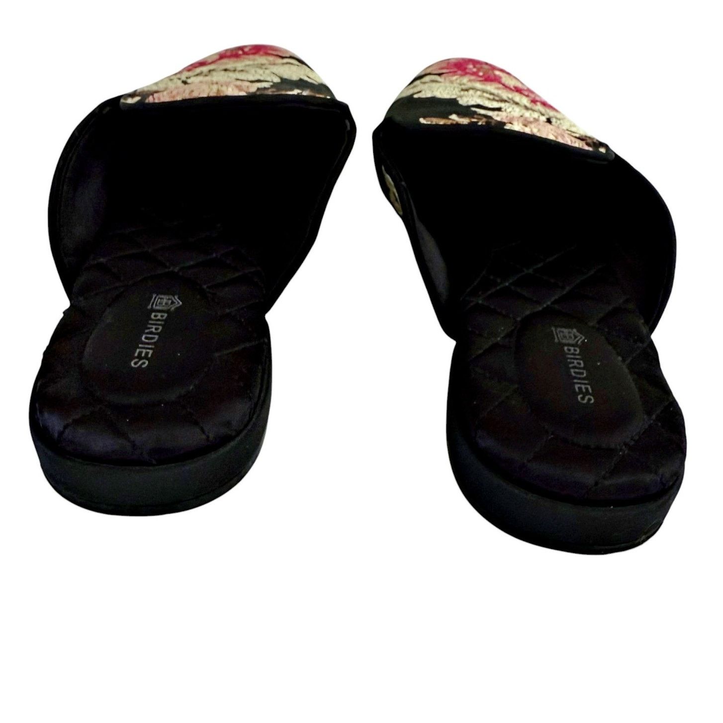Other Birdies Phoebe Jacquard Floral Brocade Slipper Mules Shoes Size US 9.5 / IT 39.5 - 5 Thumbnail