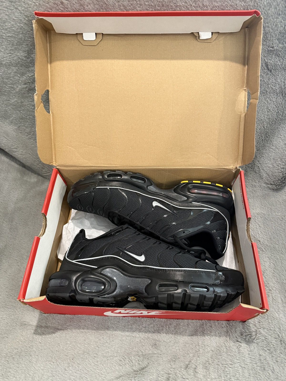 Nike Nike Air Max Plus OG Black Reflective PROMO SAMPLE DS OG ALL Size US 11 / EU 44 - 14 Thumbnail