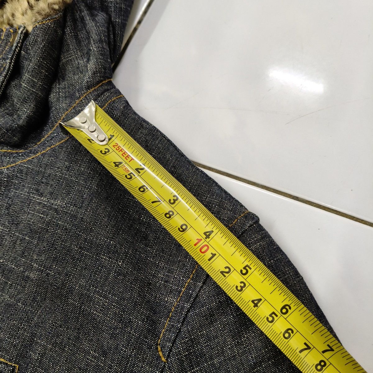 Japanese Brand Japanese Audrey and John Wad Heavy Denim Twill Jacket Hooded Size US M / EU 48-50 / 2 - 21 Thumbnail