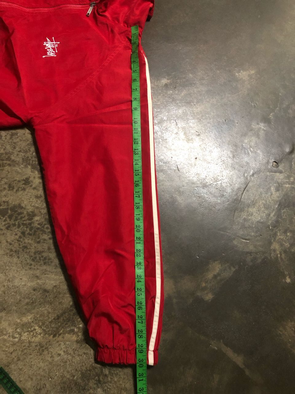 Stussy VINTAGE STUSSY SPORT RED WINDBREAKER LIGHT JACKET Size US L / EU 52-54 / 3 - 20 Thumbnail