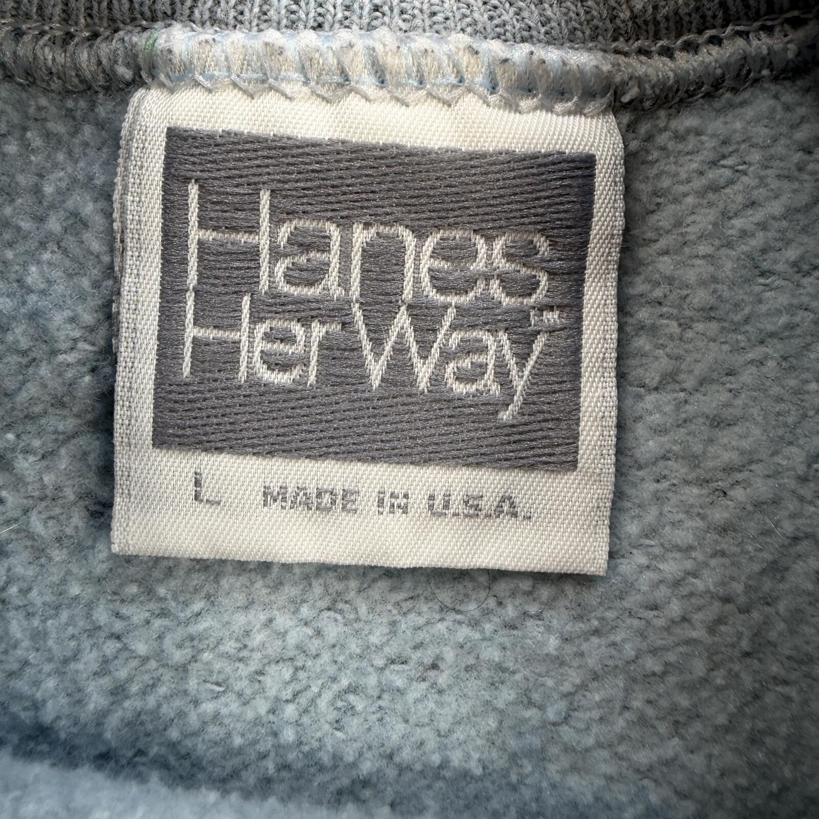 Hanes Vintage 90s Hand Painted Southwestern Folk Art Sweatshirt L Size L / US 10 / IT 46 - 4 Thumbnail