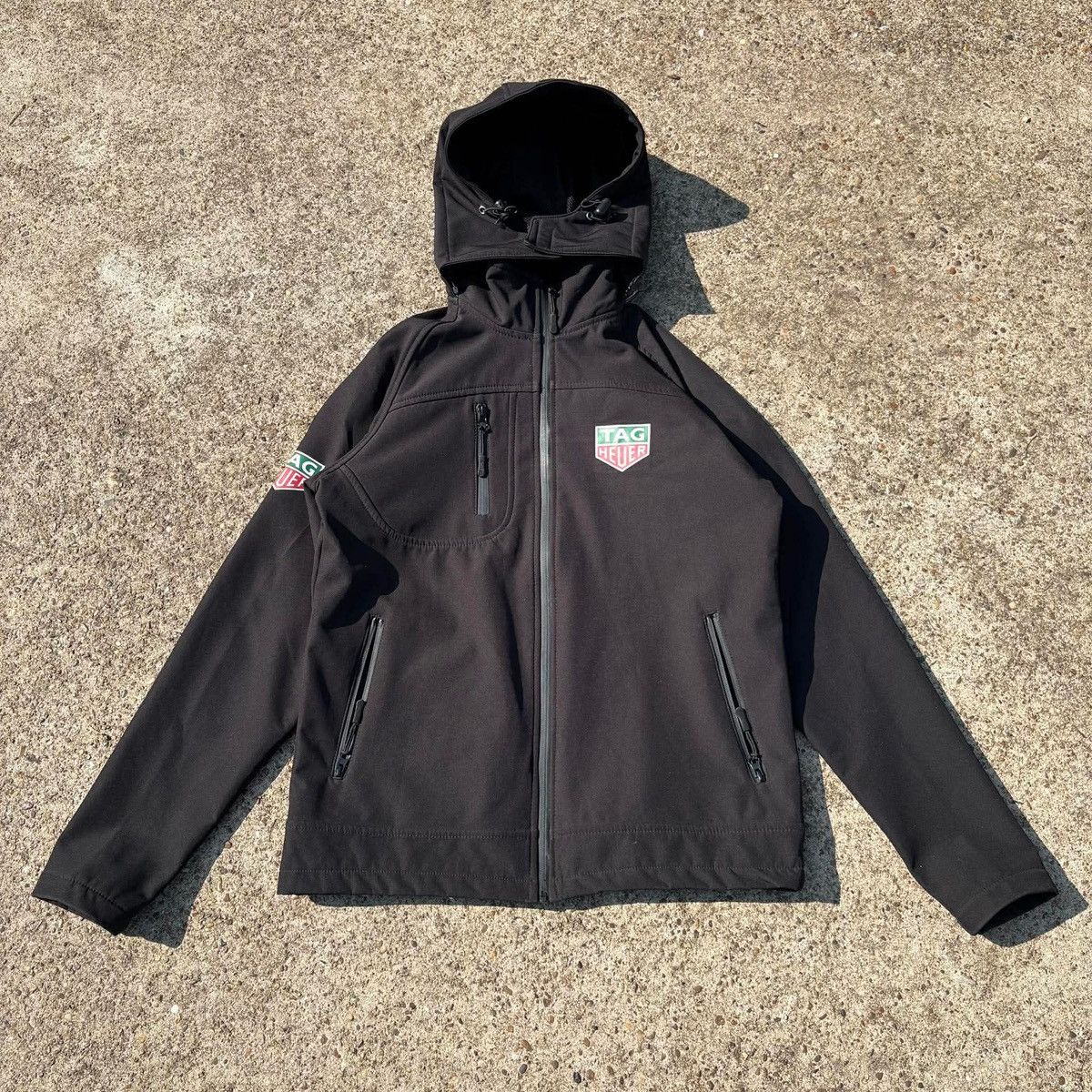 Tag Heuer TAG Heuer Softshell Jacket Black Logo Size US M / EU 48-50 / 2 - 2 Thumbnail