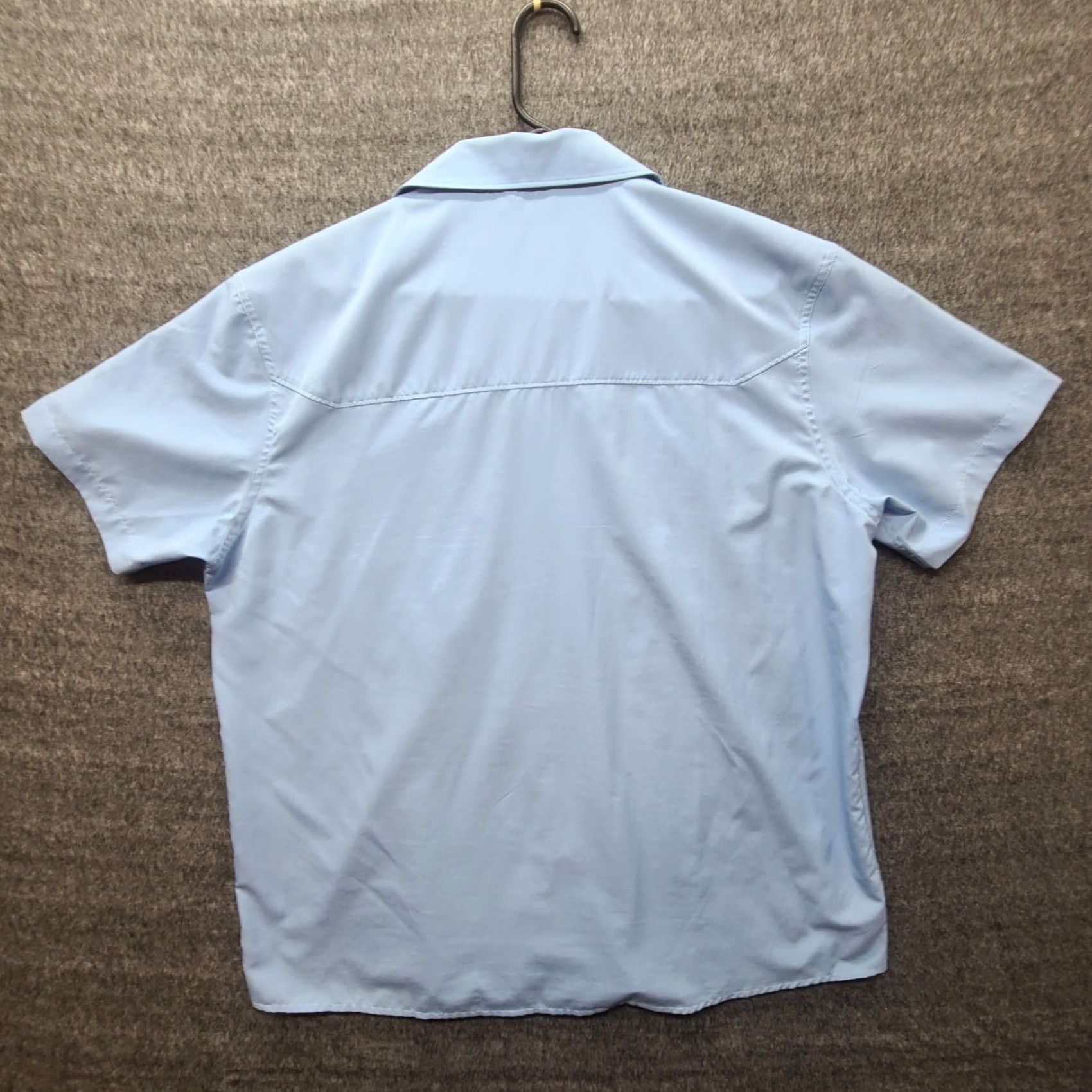 Vintage Simms Shirt Mens XL Short Sleeve Lightweight Outdoor Hiking Blue Size US XL / EU 56 / 4 - 6 Thumbnail