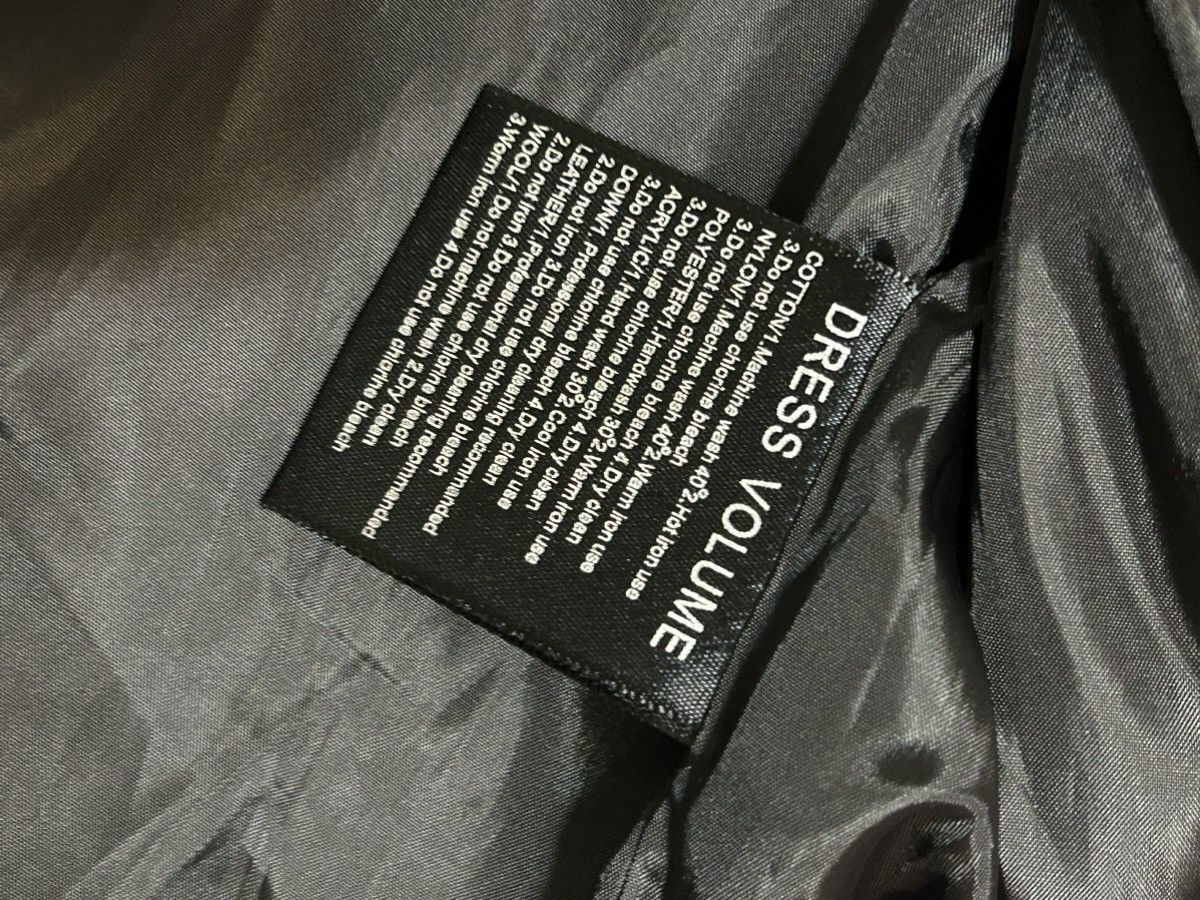 Dress Volume Leather Jacket