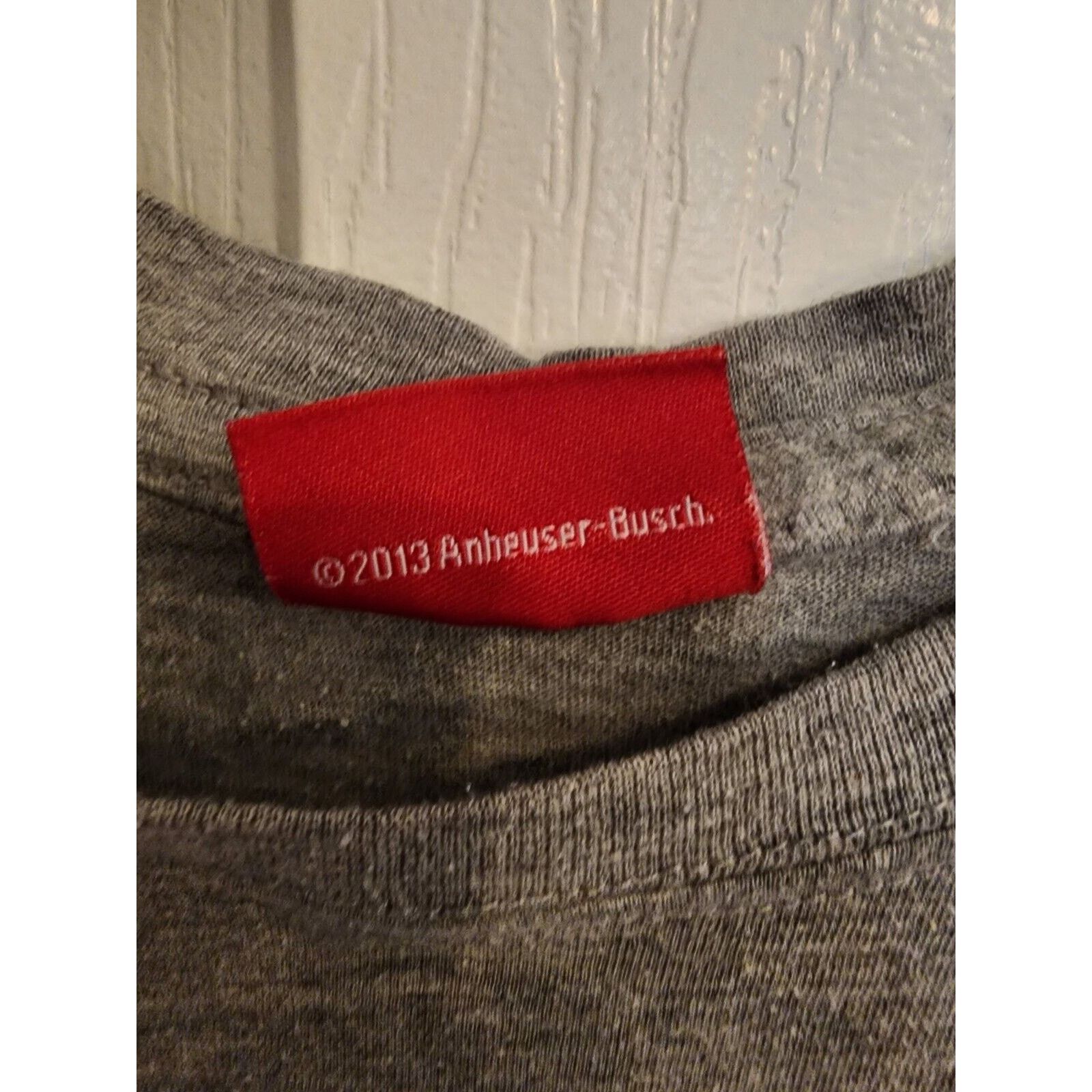 Budweiser Vtg Budweiser Logo 2013 Large Mens T Shirt King of Beers Size US L / EU 52-54 / 3 - 3 Thumbnail