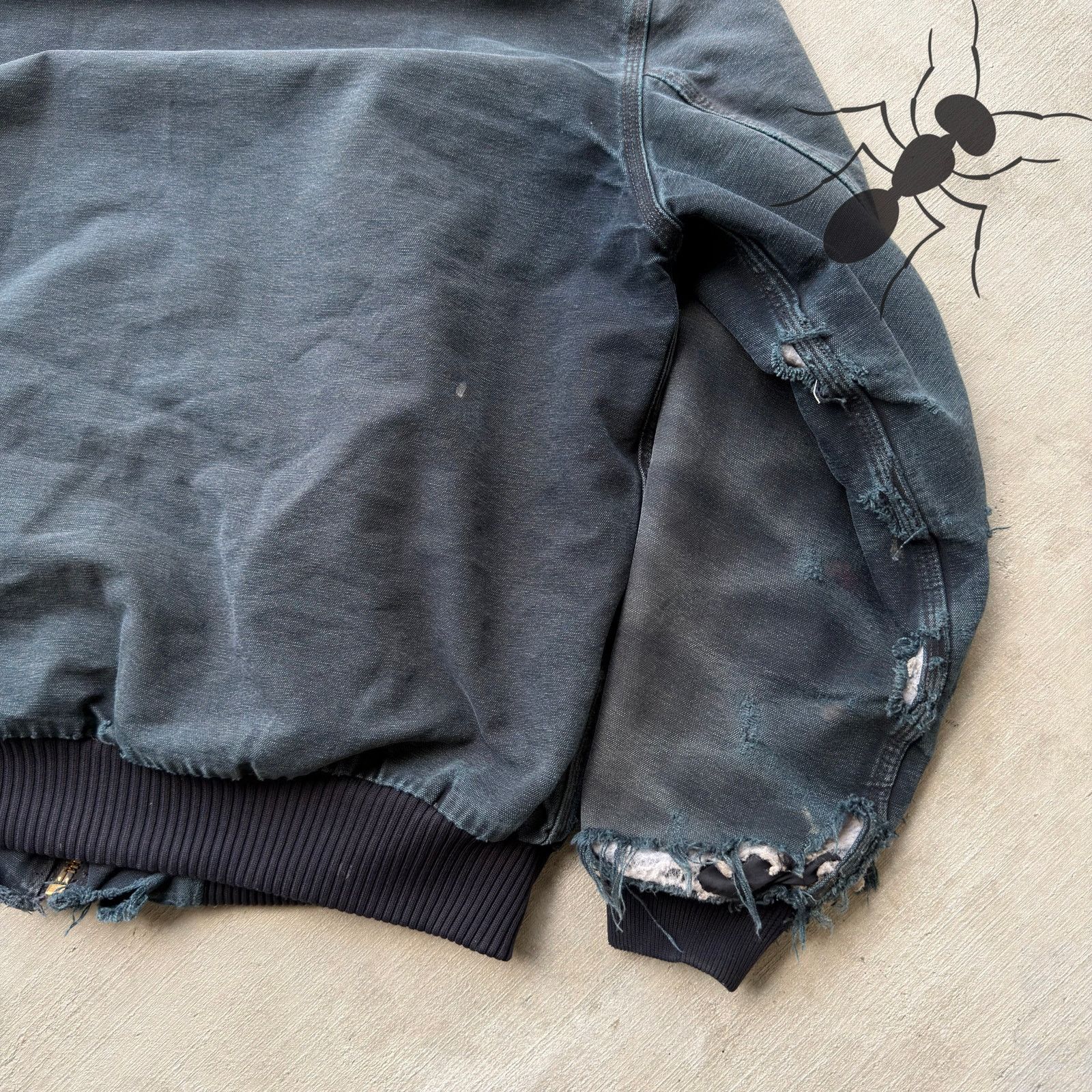 Carhartt × Vintage Carhartt J140 black hooded work wear jacket Size US L / EU 52-54 / 3 - 8 Thumbnail