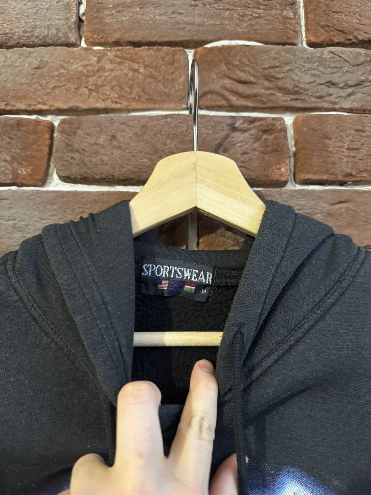 Band Tees Vintage 90s Metallica Ride the Lightning Black Hoodie Metal Size US M / EU 48-50 / 2 - 6 Thumbnail