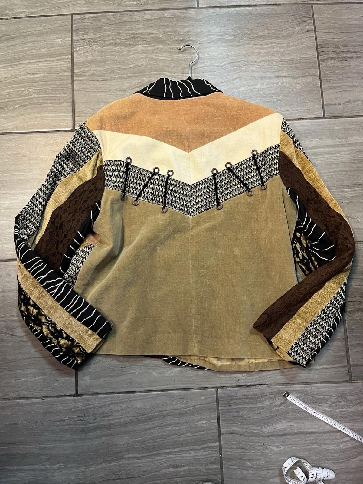 Other Sandy Starkman Patchwork Animal Print Jacket Size XL Size XL / US 12-14 / IT 48-50 - 7 Thumbnail