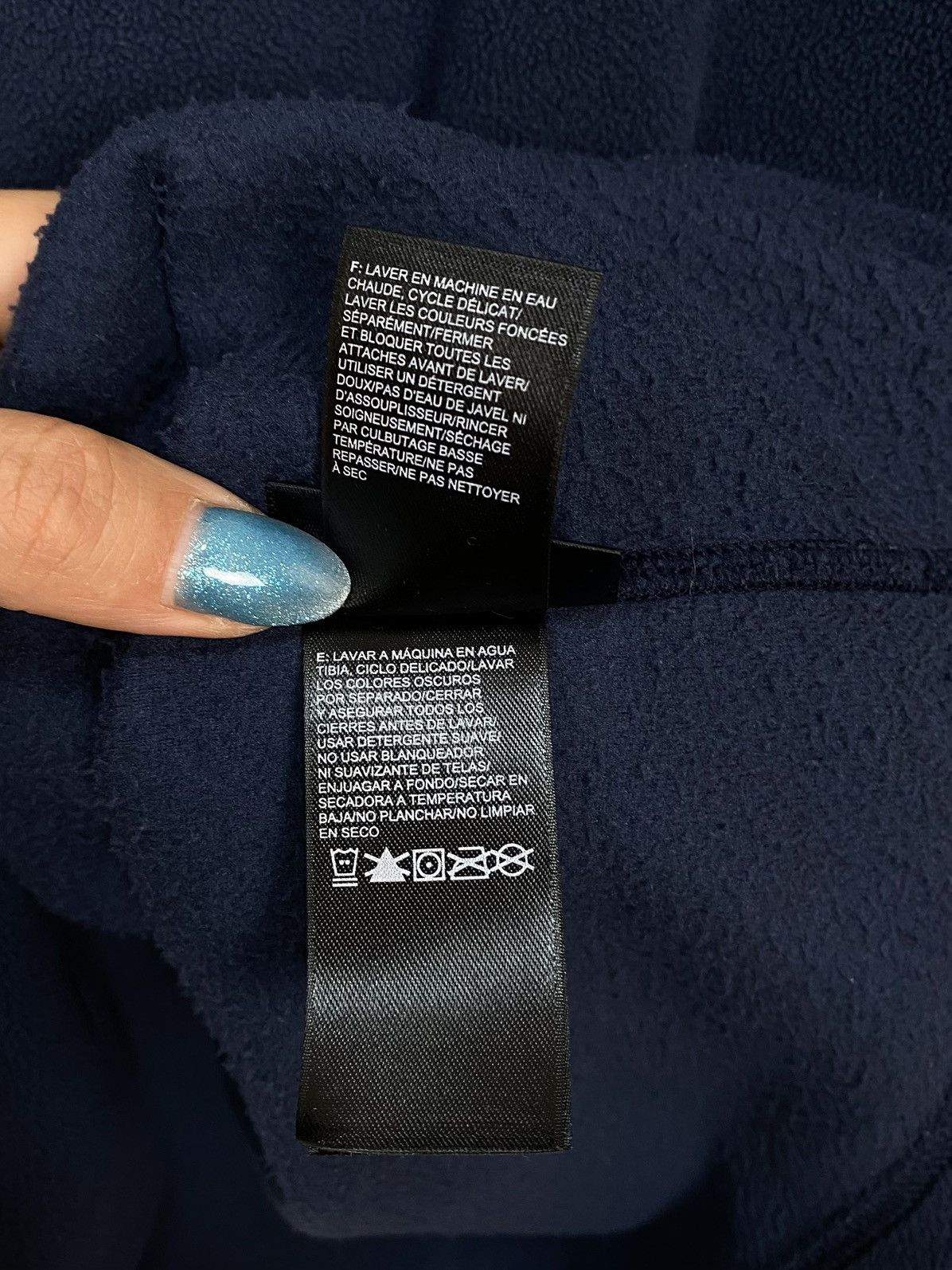 The North Face The North Face Polartec 1/4 Zip Fleece Jacket Size XL Blue Size US XL / EU 56 / 4 - 8 Thumbnail