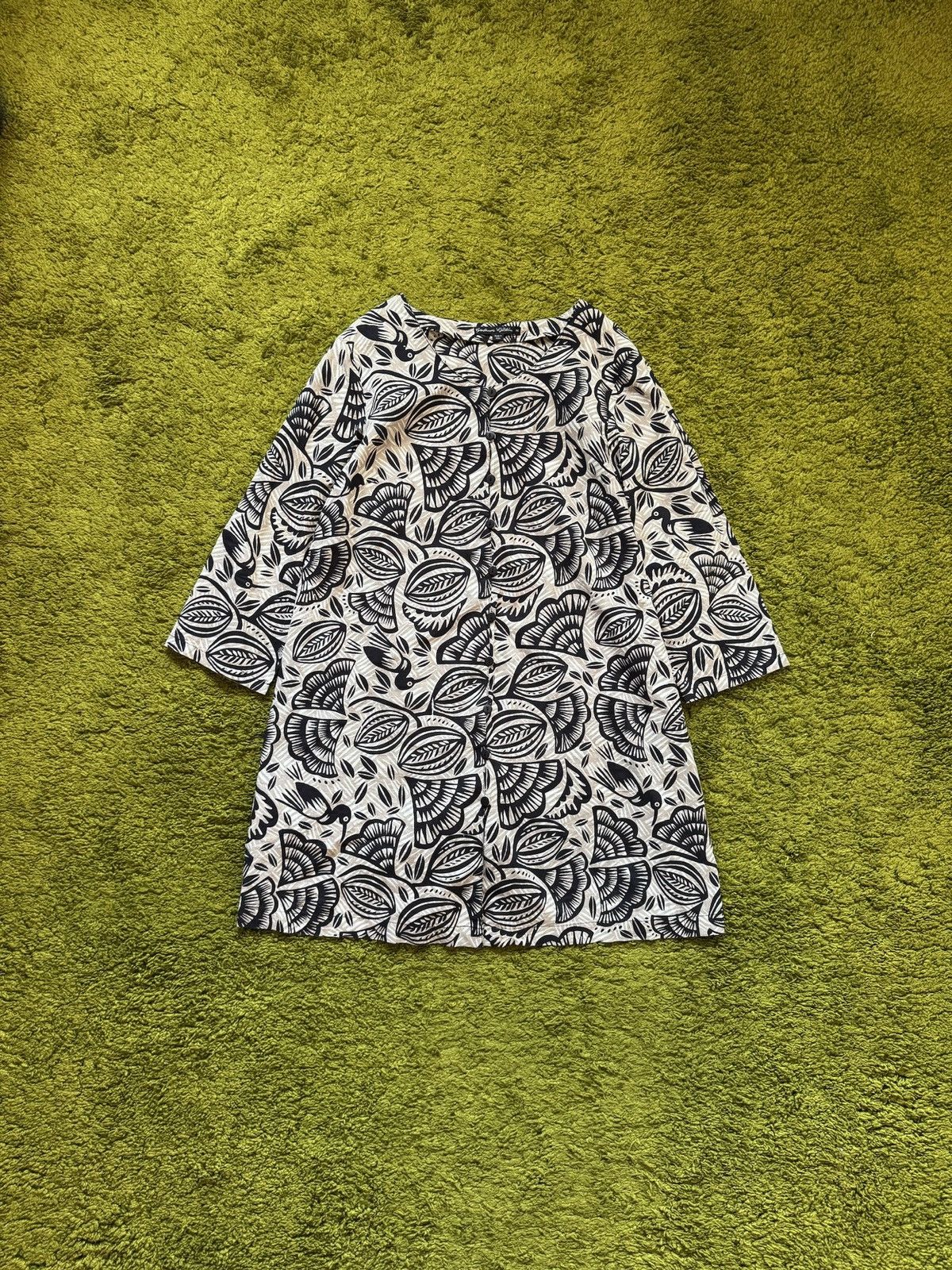 Designer × Gudrun Sjoden Gudrun Sjoden floral pattern poplin dress tunic Size M / US 6-8 / IT 42-44 - 1 Thumbnail