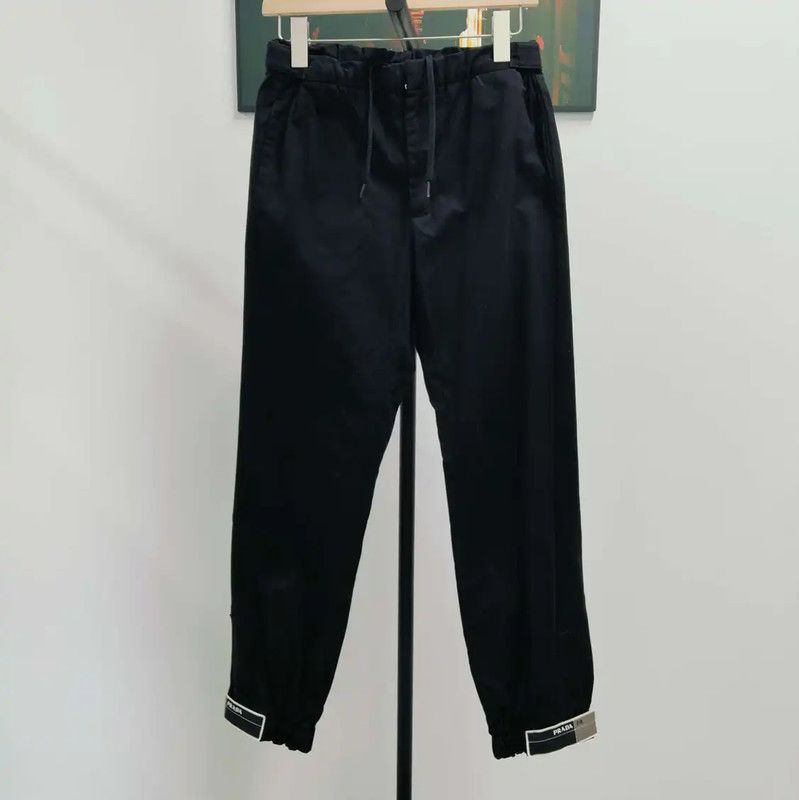Prada Prada Black Men's Casual Pants L Size Size US 34 / EU 50 - 1 Thumbnail
