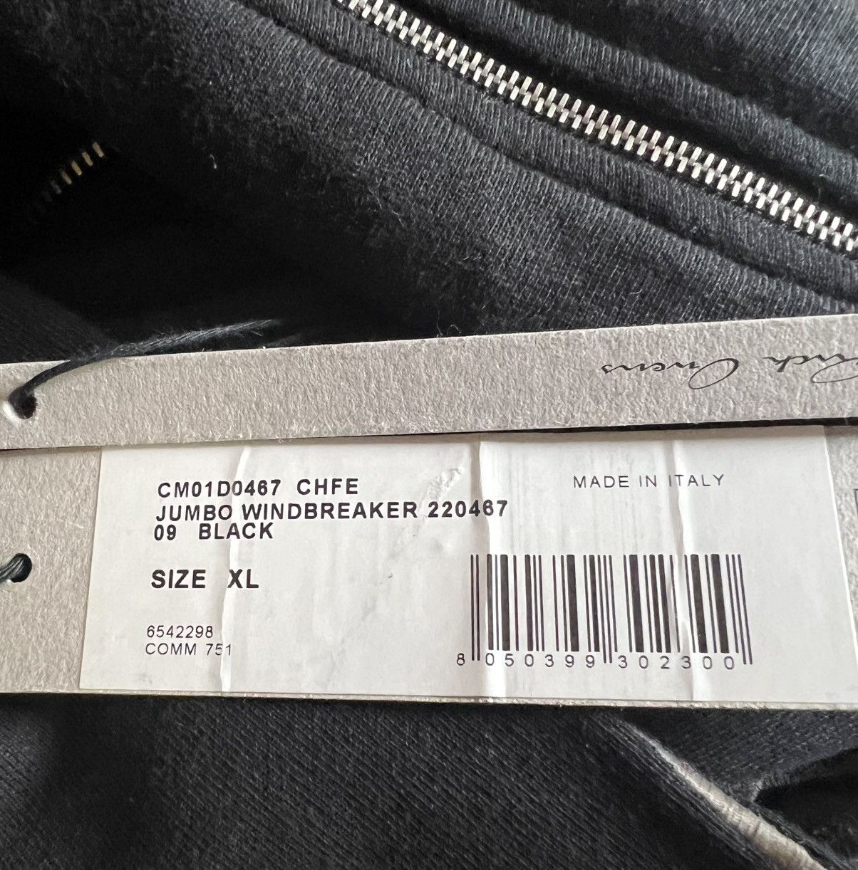 Champion × Rick Owens Rick Owens x Champion Jumbo Windbreaker Size US XL / EU 56 / 4 - 9 Thumbnail