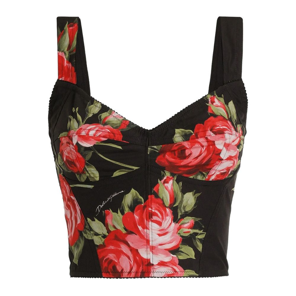 Dolce & Gabbana Dolce & Gabbana BLACK Tops - Vests & Tank Tops Size M / US 6-8 / IT 42-44 - 1 Thumbnail
