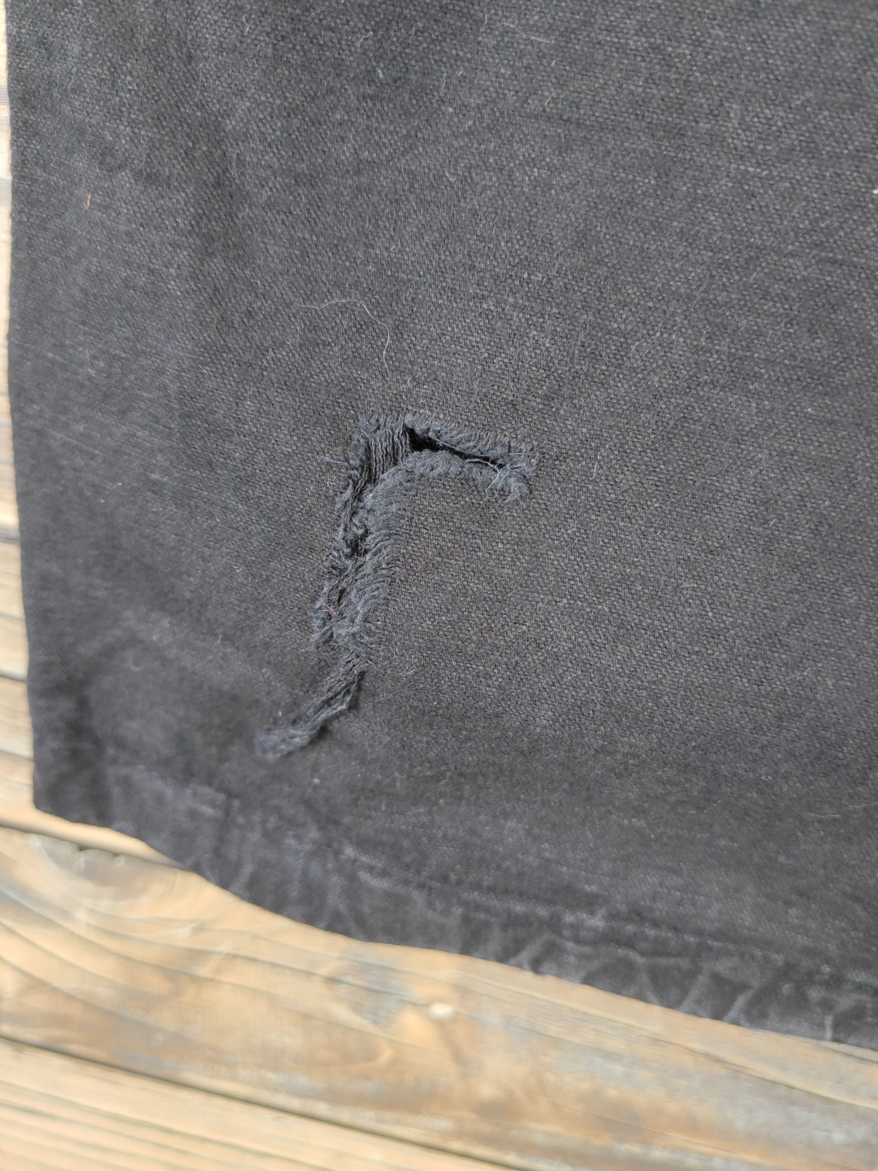 Japanese Brand DL Japanese Brand Black Multipocket Cargo Pants #769 Size US 27 - 9 Thumbnail