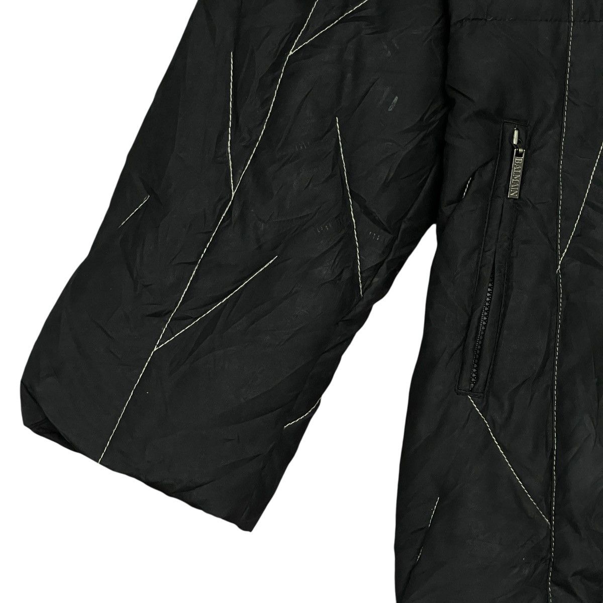 Balmain ‼️RARE‼️ Vintage Balmain Hooded Puffer Down Coat Jacket Size M / US 6-8 / IT 42-44 - 8 Thumbnail