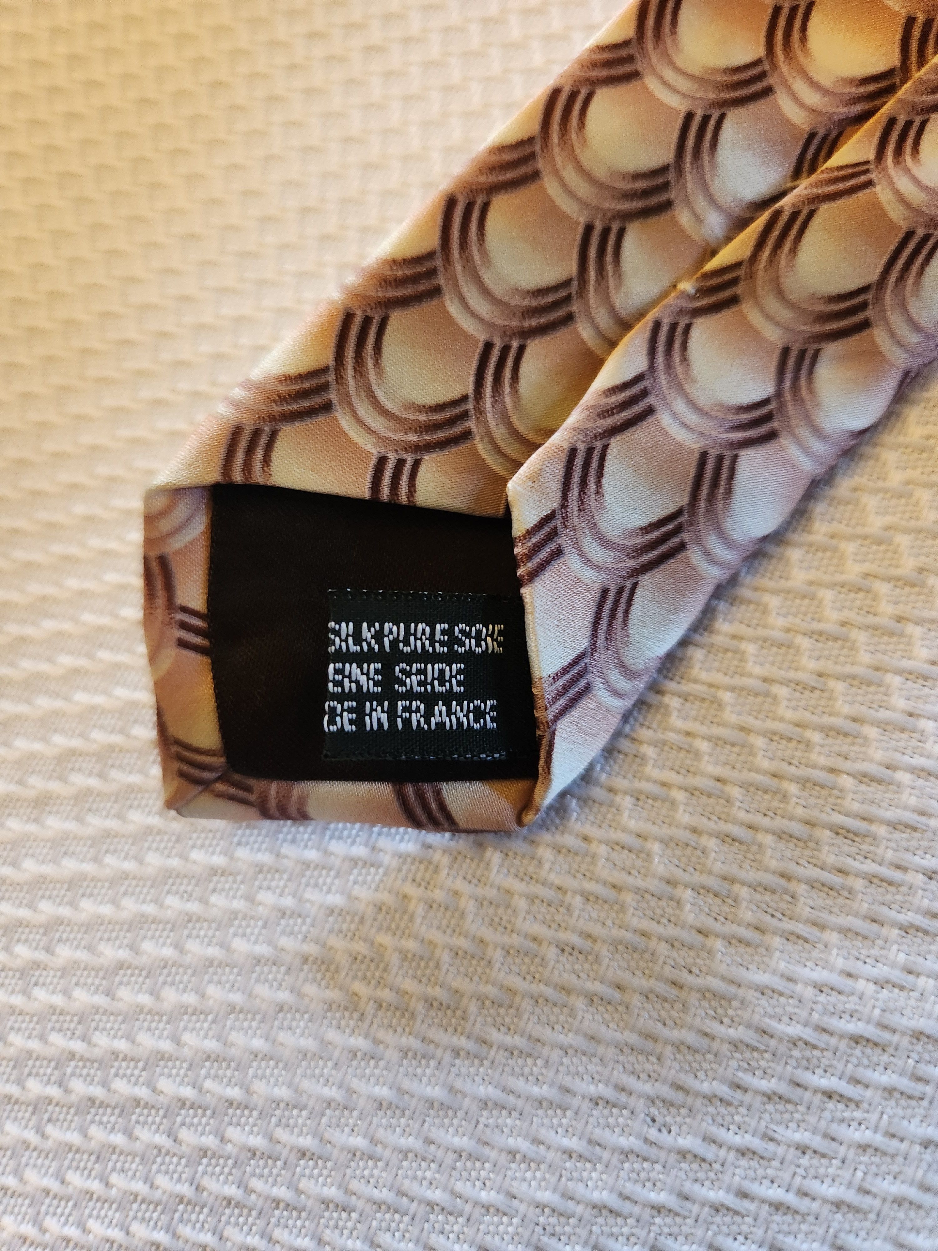 Lanvin NWOT Lanvin P.aris Made in France 100% Silk Necktie Size ONE SIZE - 3 Thumbnail