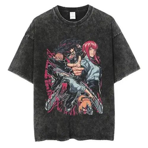 VIBE Japanese Vintage Anime Printed Tee Oversized Size US M / EU 48-50 / 2 - 1 Thumbnail