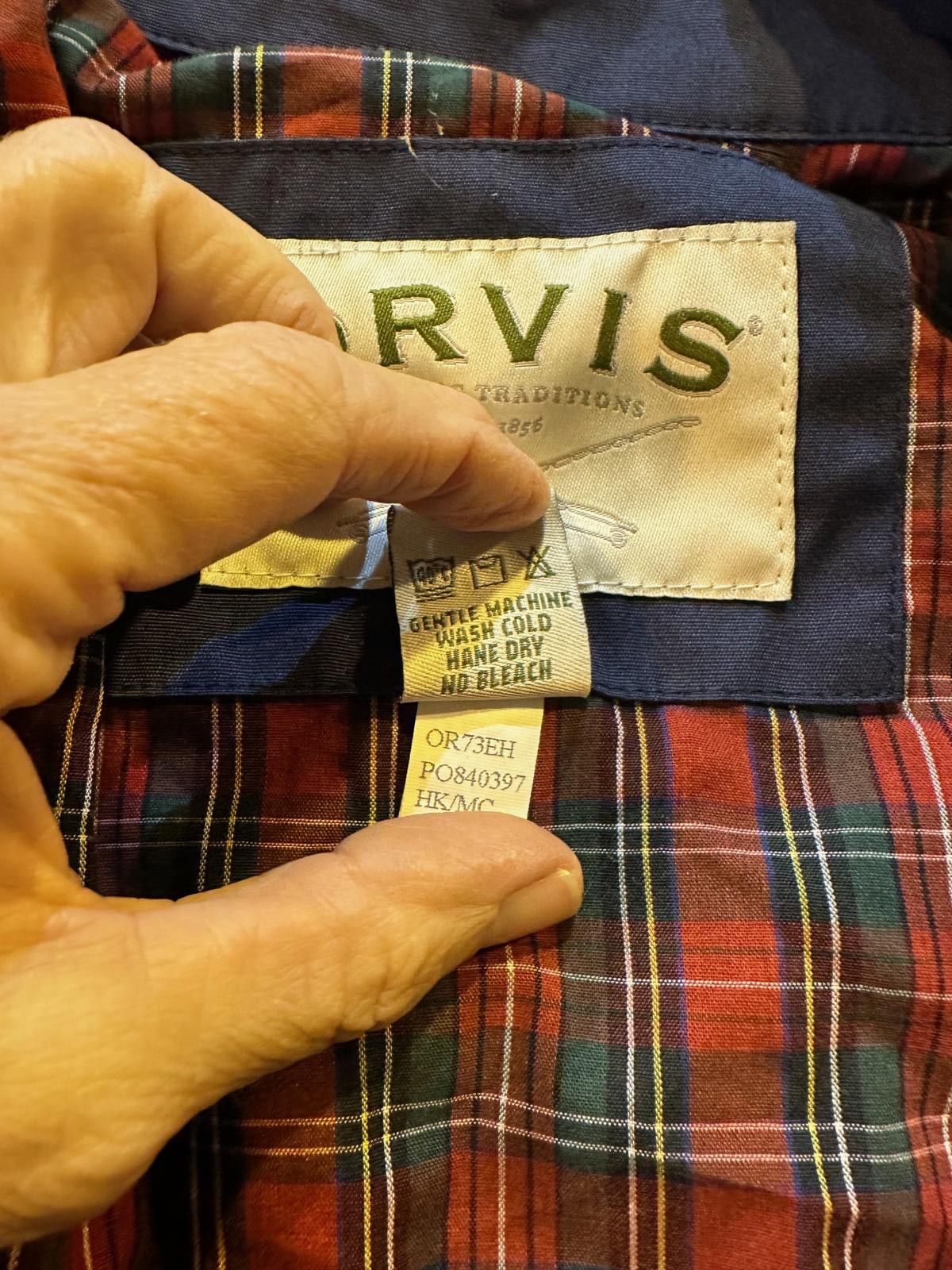 Orvis Vintage Orvis Harrington Jacket L Red Plaid Lining Size US L / EU 52-54 / 3 - 4 Thumbnail