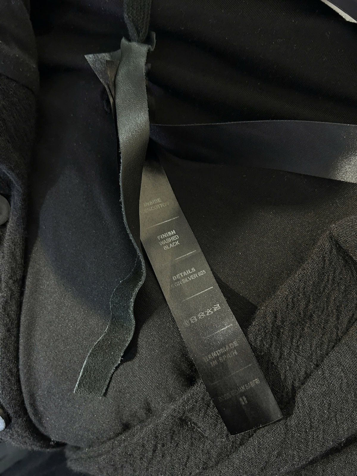 Boris Bidjan Saberi Boris Bidjan Saberi Zipped Hoodie Size US M / EU 48-50 / 2 - 4 Thumbnail