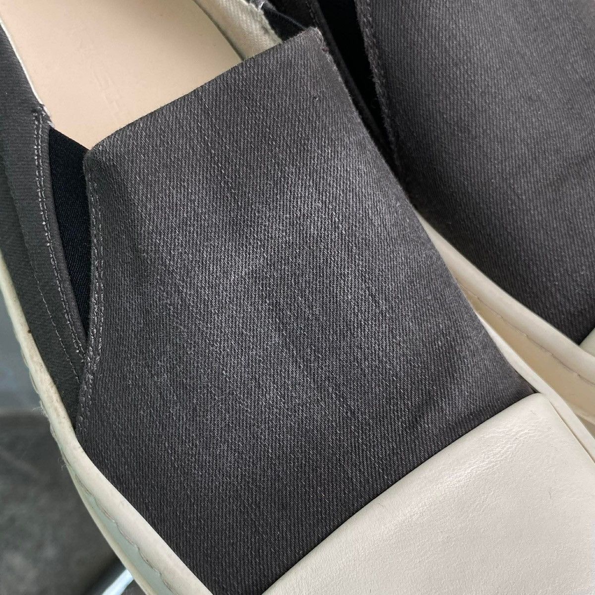 Rick Owens Drkshdw SS2022 ‘Fogachine’ Boat Slip On Sneaker Size US 5 / EU 37 - 7 Thumbnail