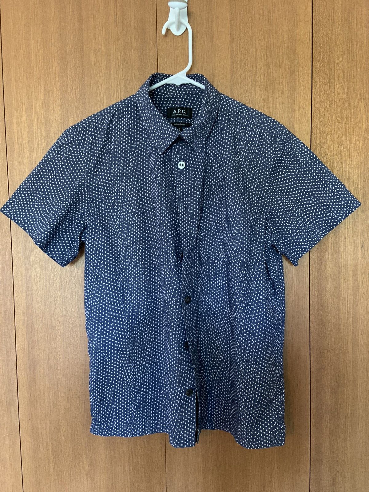 A.P.C. APC polka dot Cippi Shirt Size US S / EU 44-46 / 1 - 1 Thumbnail