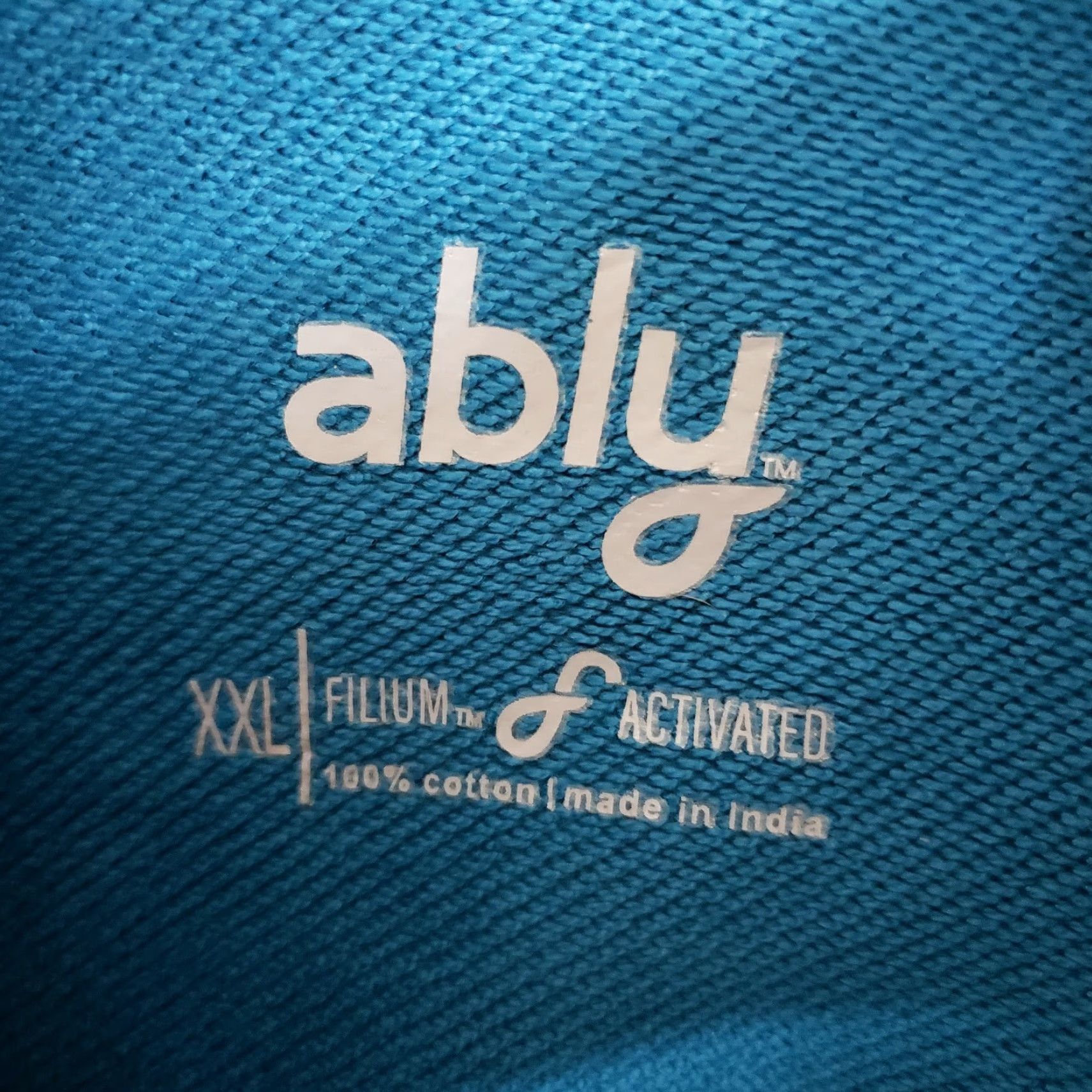 Vintage Ably Womens Full Zip Hoodie 2XL Blue Cotton Long Sleeve Regular Size Mens Women? Size XXL / US 16-18 / IT 52-54 - 6 Thumbnail