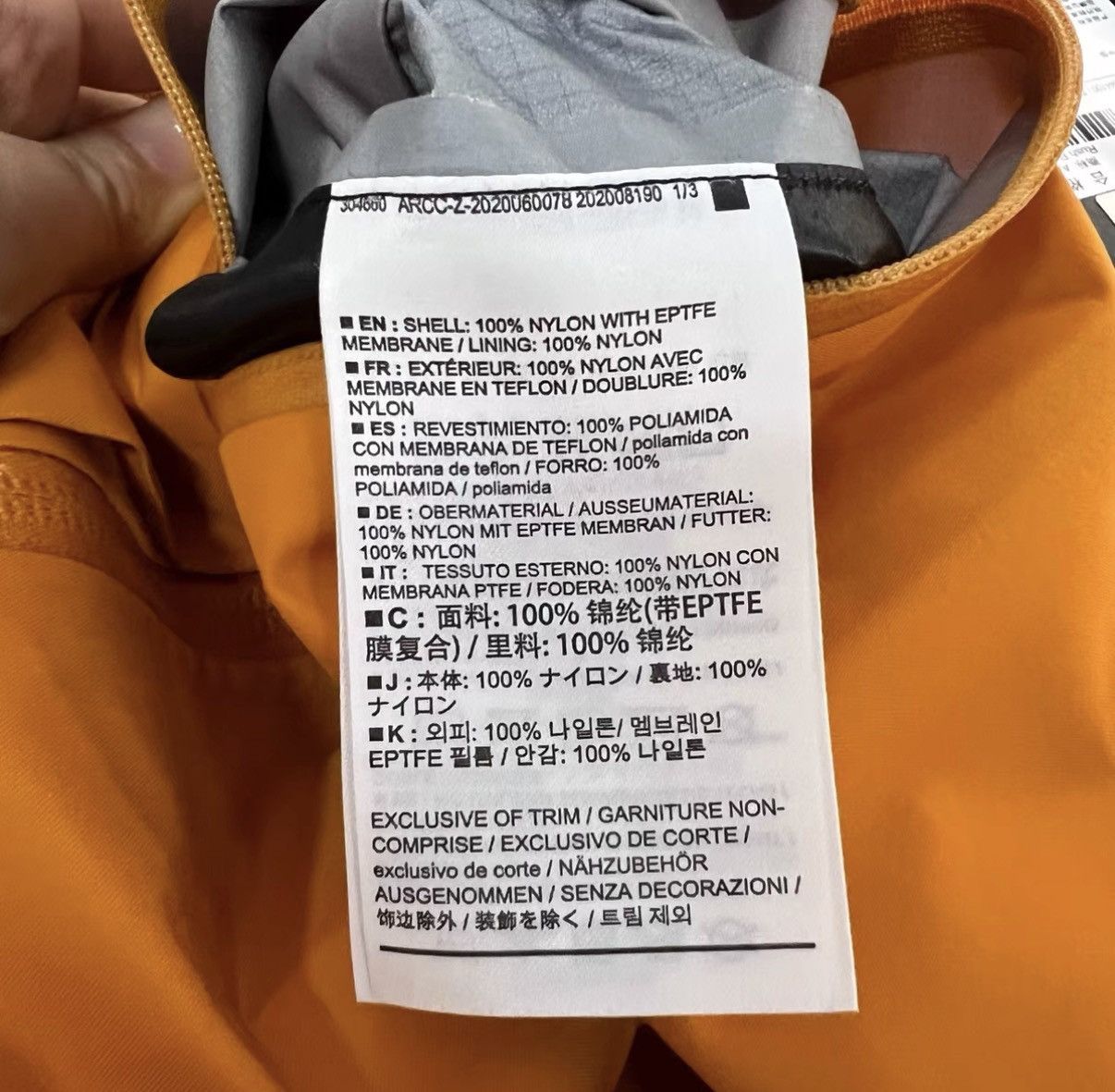 Arc'teryx ARCTERYX Orange Ski Pants J41 Size US 36 / EU 52 - 5 Thumbnail