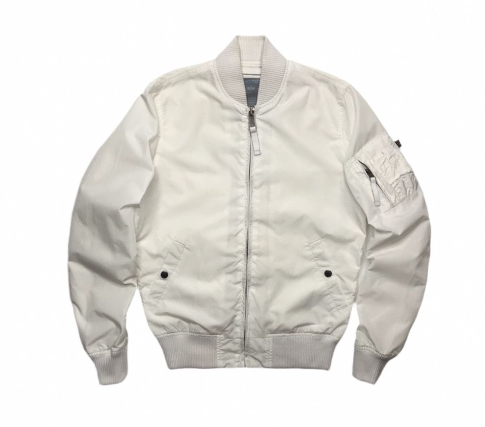 Alpha Industries Alpha Industries Bomber Nylon LKZ10014 White Size L / US 10 / IT 46 - 1 Thumbnail